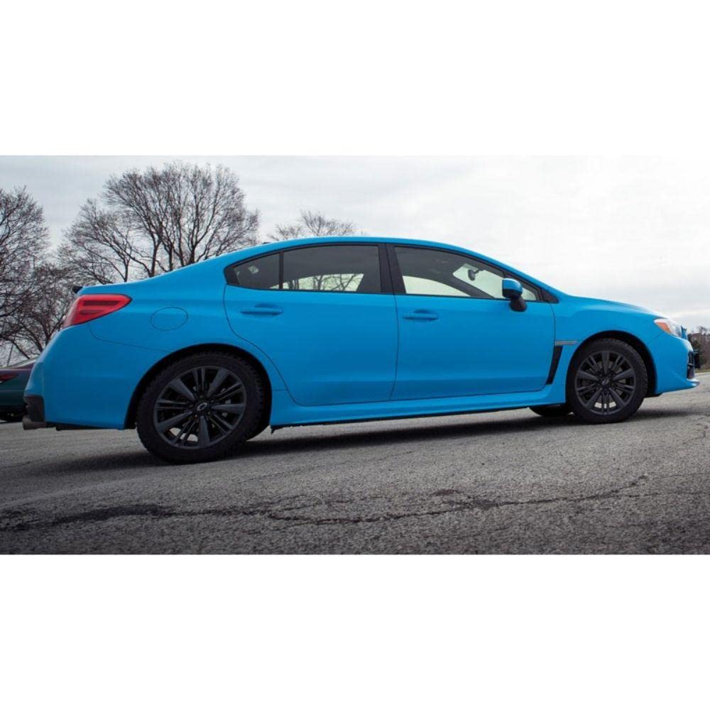 Avery Sw900-633-O Satin Light Blue 5Ft X 40Ft (200 Sq/Ft) Supreme Vinyl Car Wrap Film