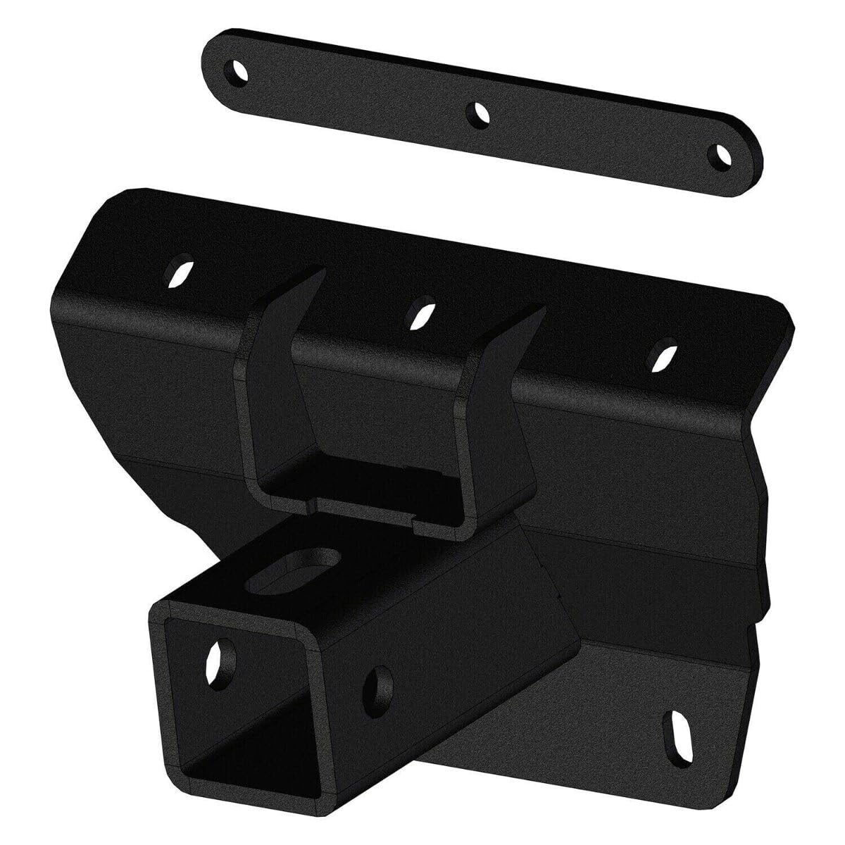 Kfi Atv/Utv Hitch Rear 2 In. Reciever (101810), Black