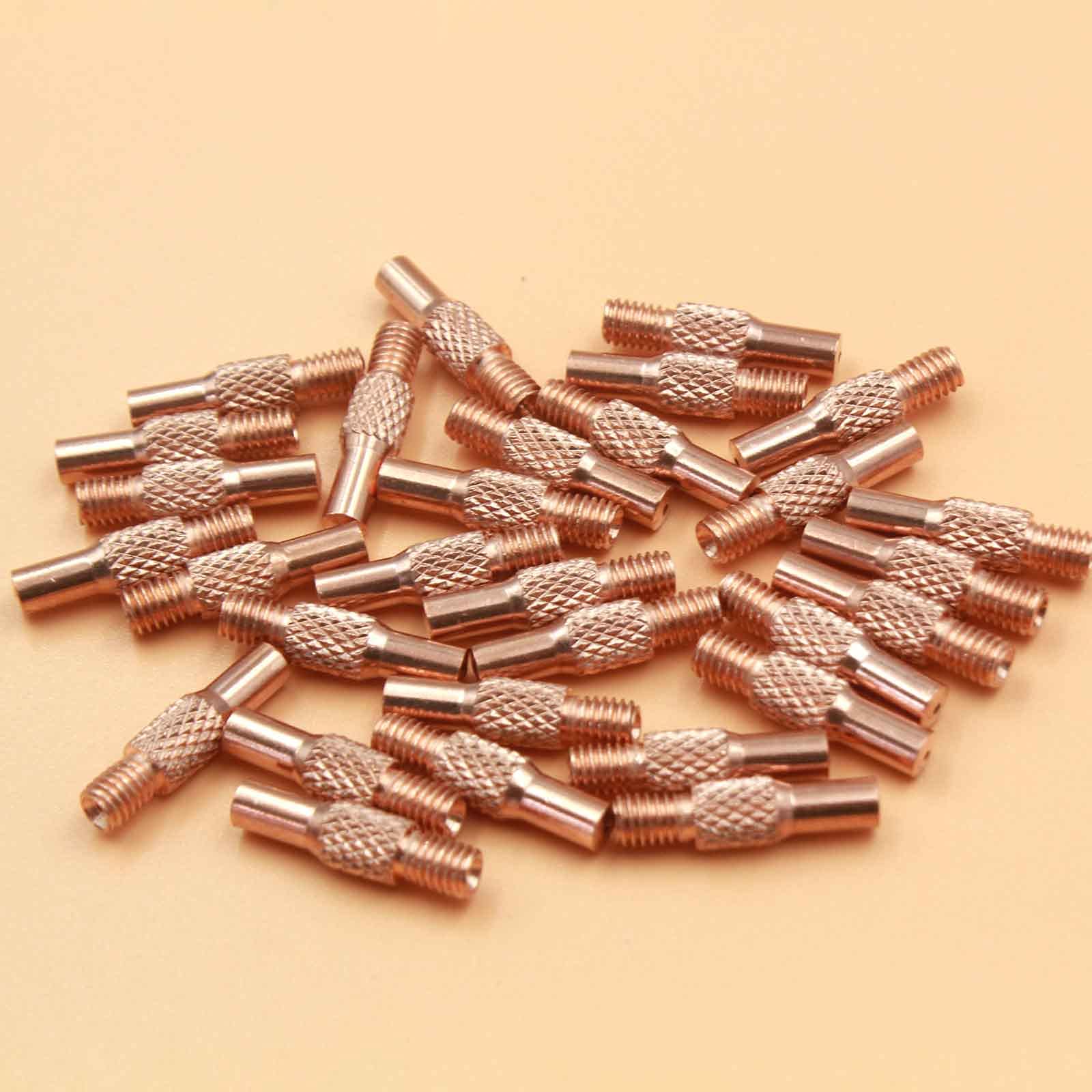 30 Pcs Mig Welding Contact Tip - 186-419 .030'' For Miller Welder Gun Spoolmate 100, 200, 3035, 185 And Hobart Spoolgun Dp-3035,