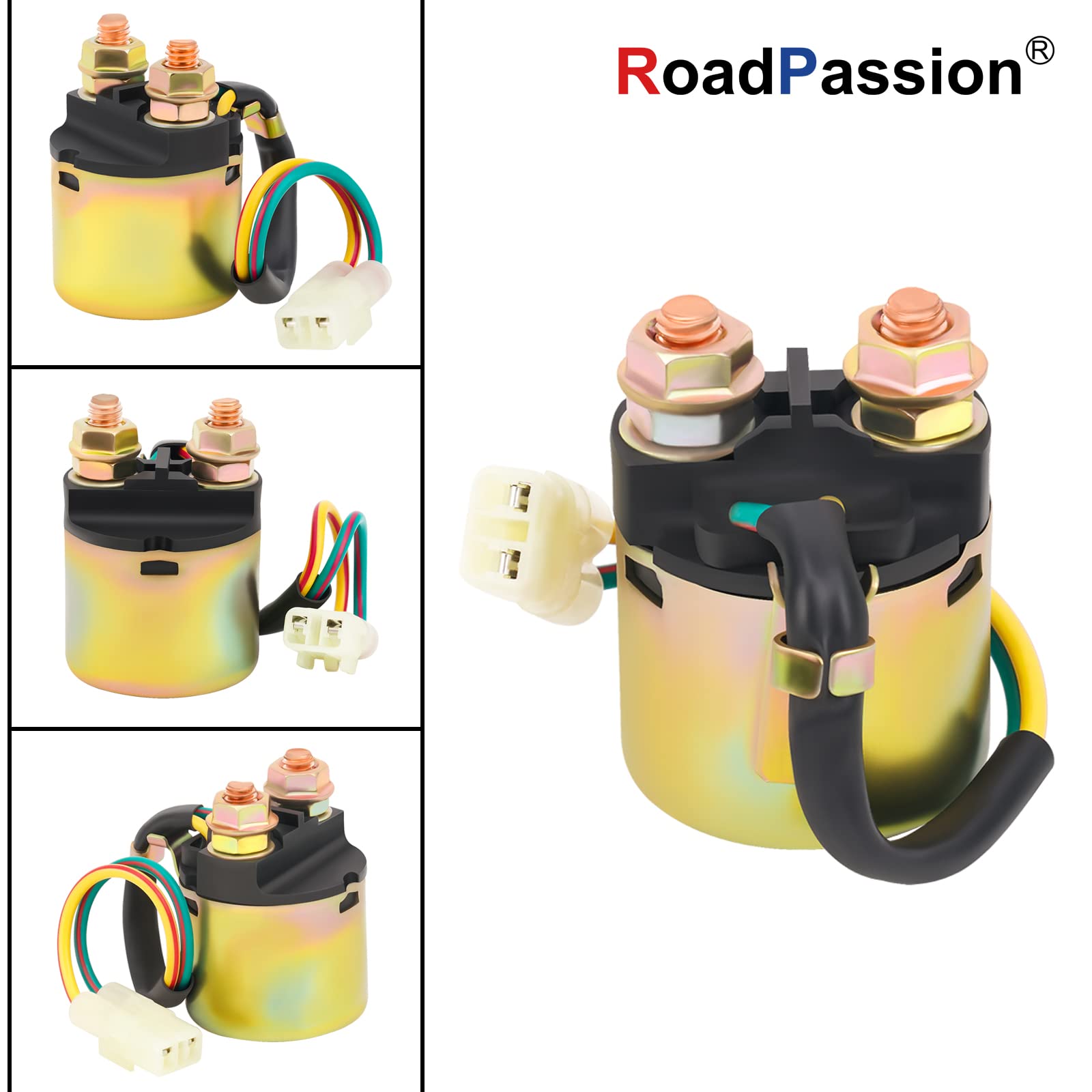 Road Passion Starter Solenoid Relay for Honda ATV TRX500 FOURTRAX Foreman Rubicon 2001-2011 TRX650 FOURTRAX Rincon 2003-2005 TRX