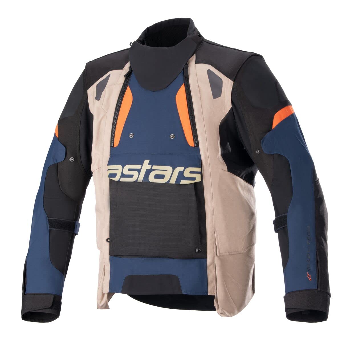 Alpinestars Halo Drystar Jacket (XXXX-LARGE) (BLUE/BLACK/ORANGE)