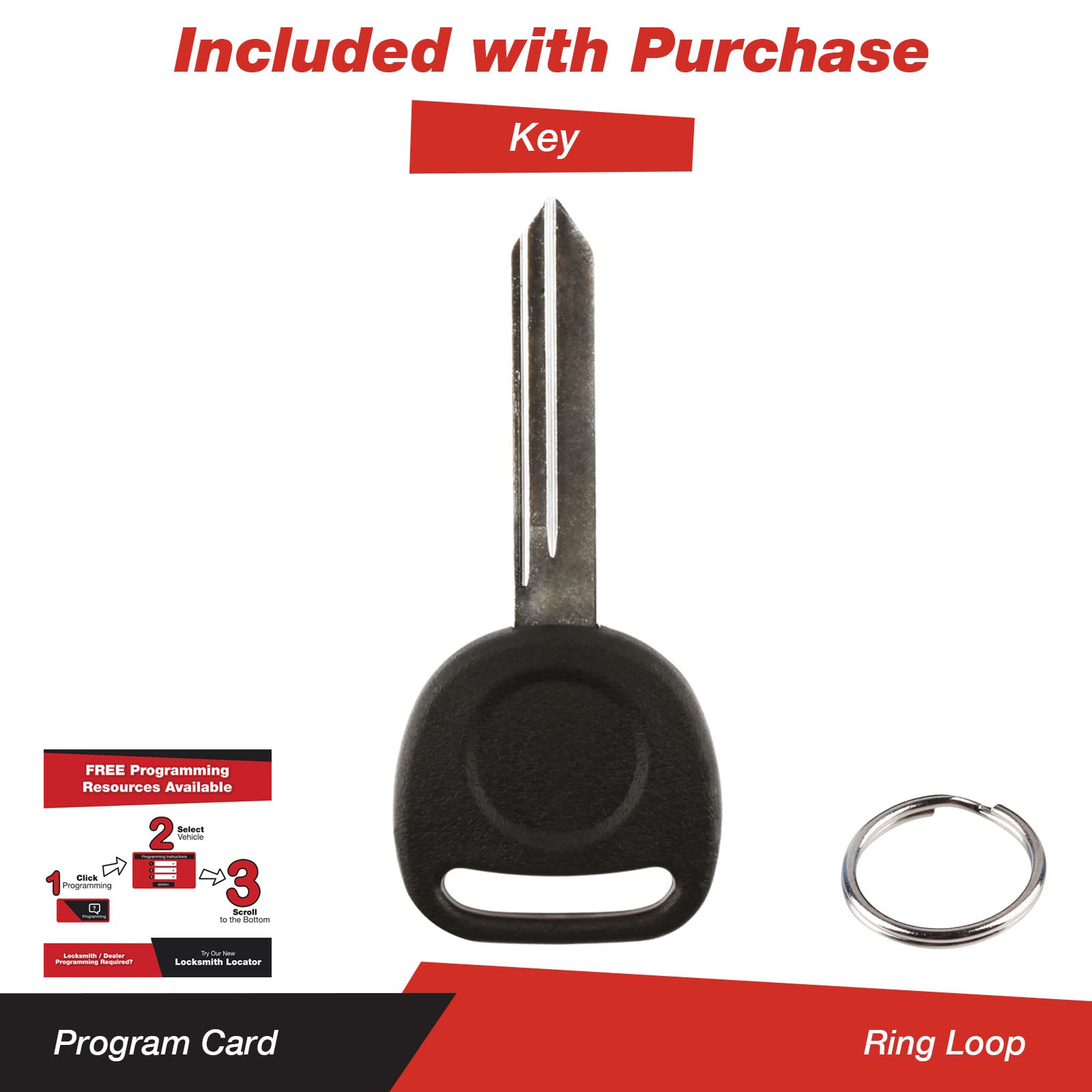 Keylessoption Keyless Entry Remote Car Key Fob And Key Replacement For Lhj011