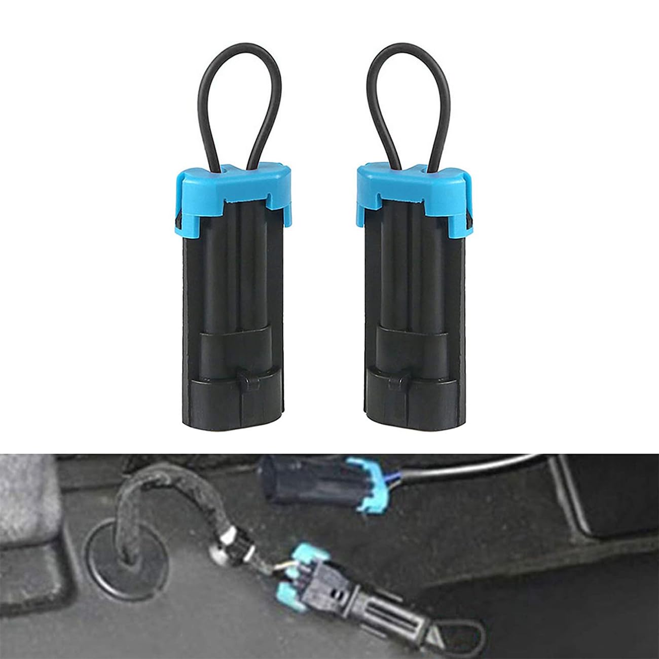 PLUSUTV 2PCS for Polaris Ranger Seat Belt Bypass for UTV Seat Belt Bypass Harness Override Seat Bypass for Polaris RZR Ranger 57