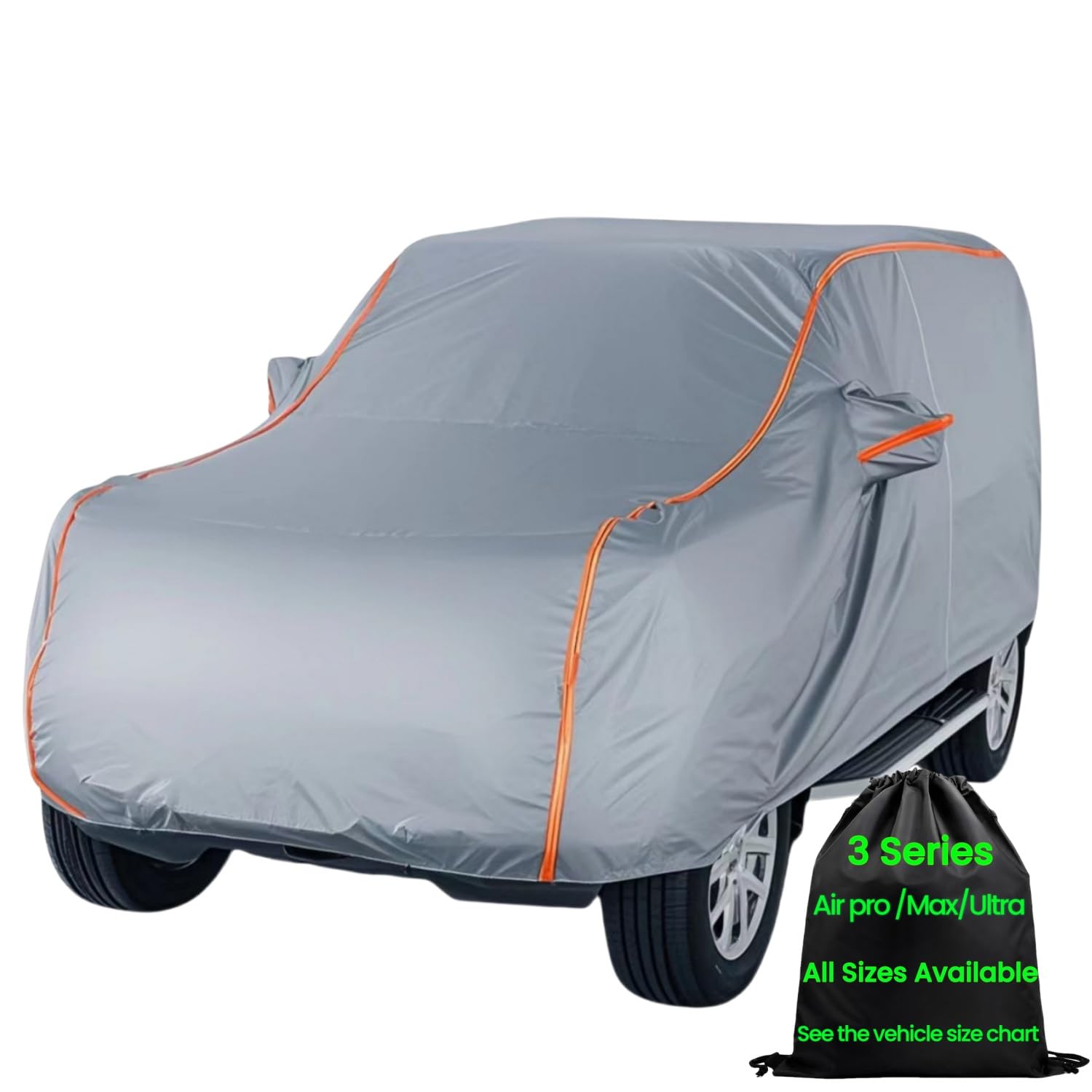 Anitant Suv Snow Cover Protector,Suv Cover Waterproof All Weather, Winter Cover For Suv,Car Covers For Suv All Weather Waterproo