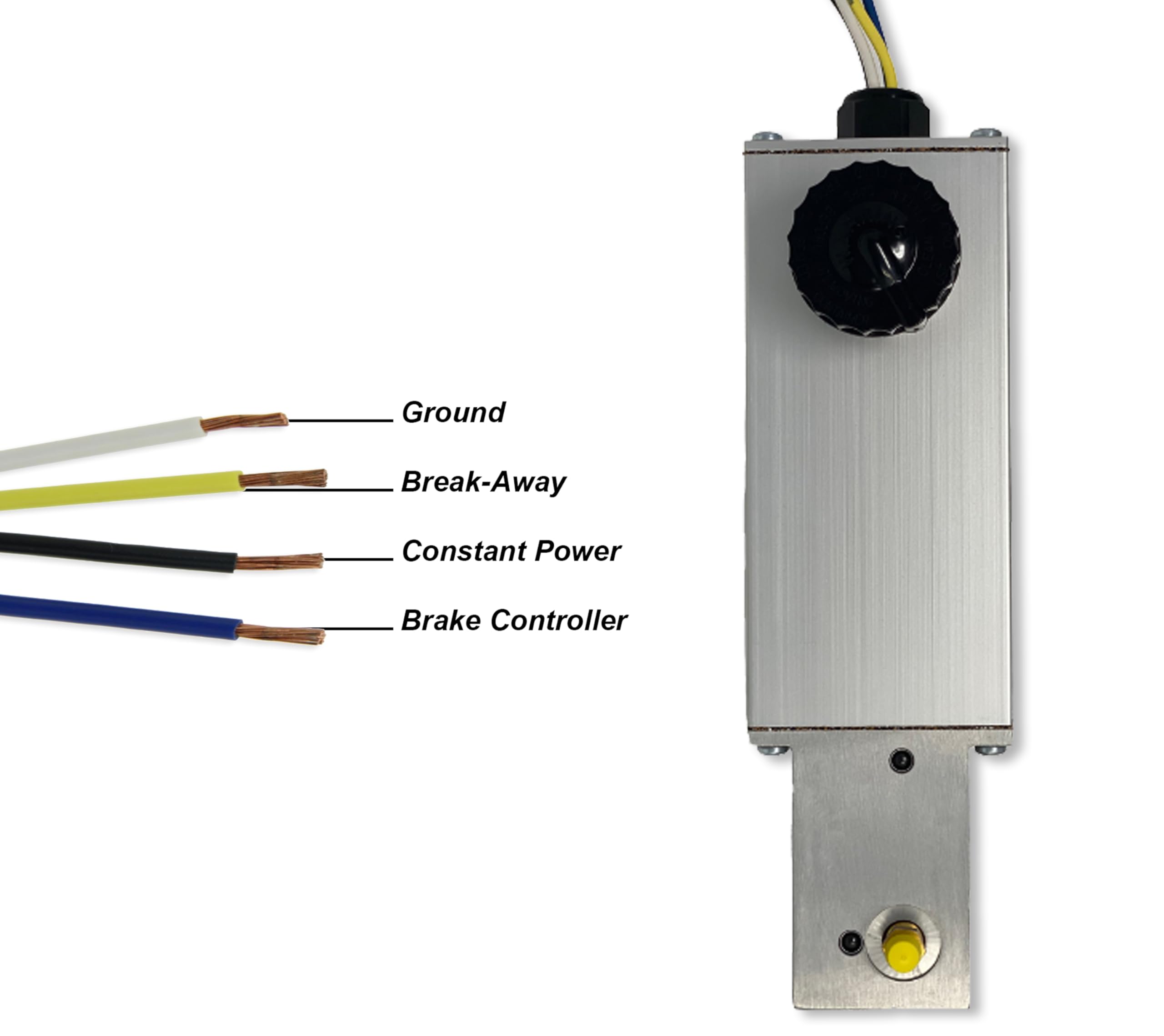Hydrastar Marine-Grade Electric Over Hydraulic Brake Actuator, 1600 PSI, Aluminum, Model 381-7067