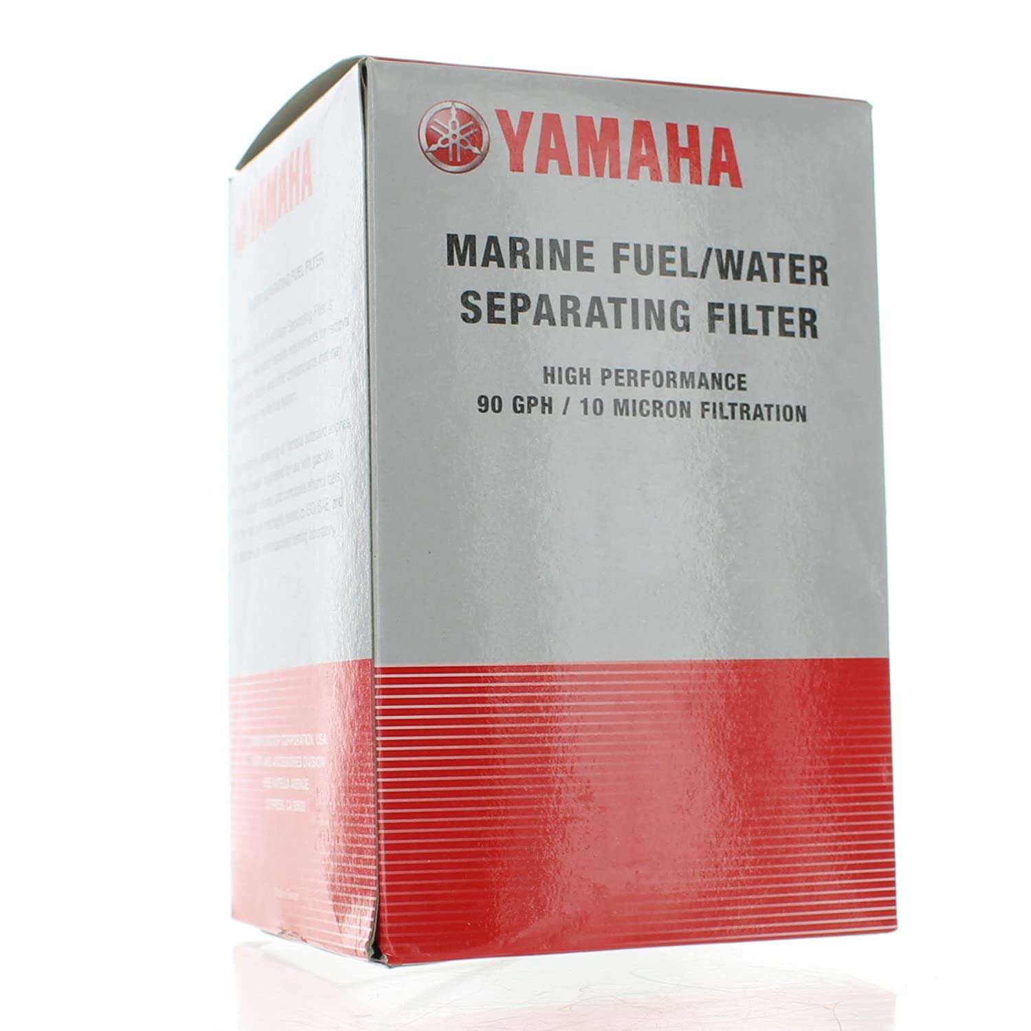 Yamaha Fuel/Water Separating Filter MAR-10MEL-00-00, Blue & White, OEM Replacement for Marine Applications
