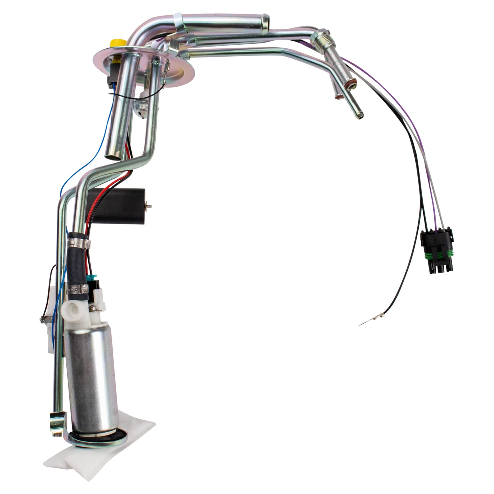 TRQ Left Fuel Pump Module Assembly for 1988-1995 Chevy GMC C1500 C2500 K1500 K2500 K3500, Model FPA62039, Copper