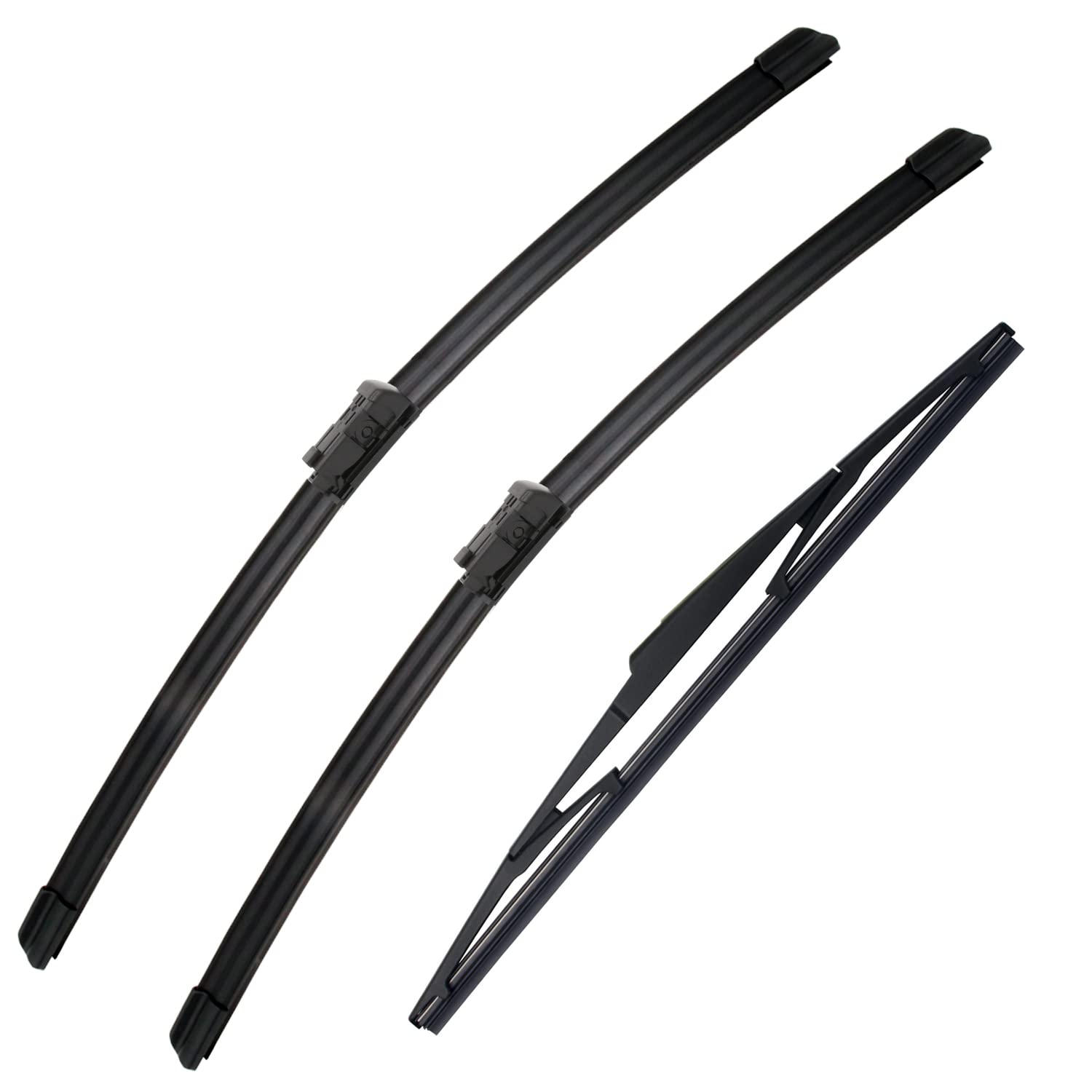 Sctioansn 3 Wipers Set-26''+16'' Front Windshield Wipers And 14A'' Rear Wiper Blade For Toyota Chr 2016-2021-Factory Original Eq