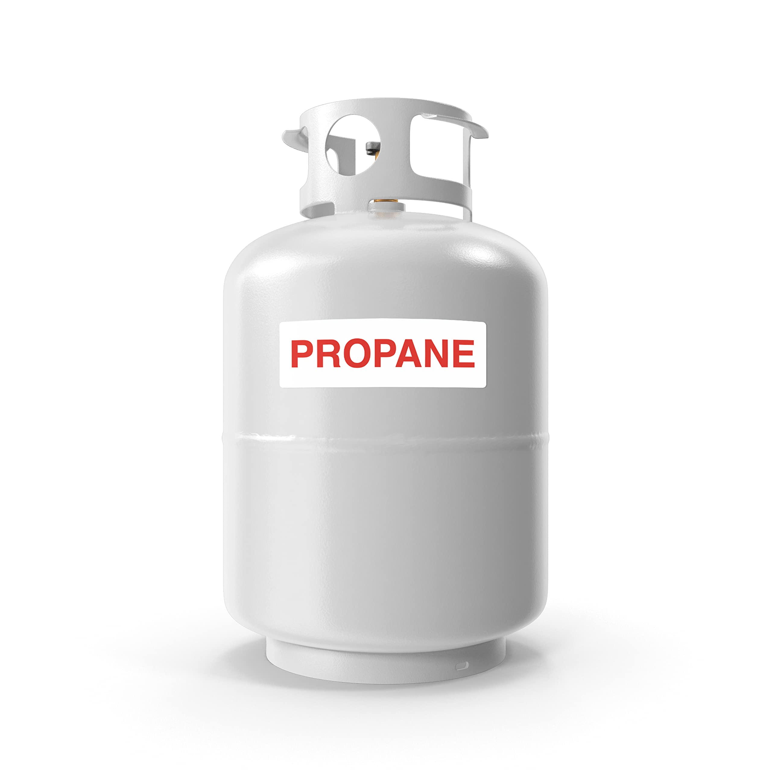 Fuel Stickers Propane Tank Sign - Weatherproof, Extreme Stick, Indoor/Outdoor - Usa Made (6X2 Inch), 2 Labels