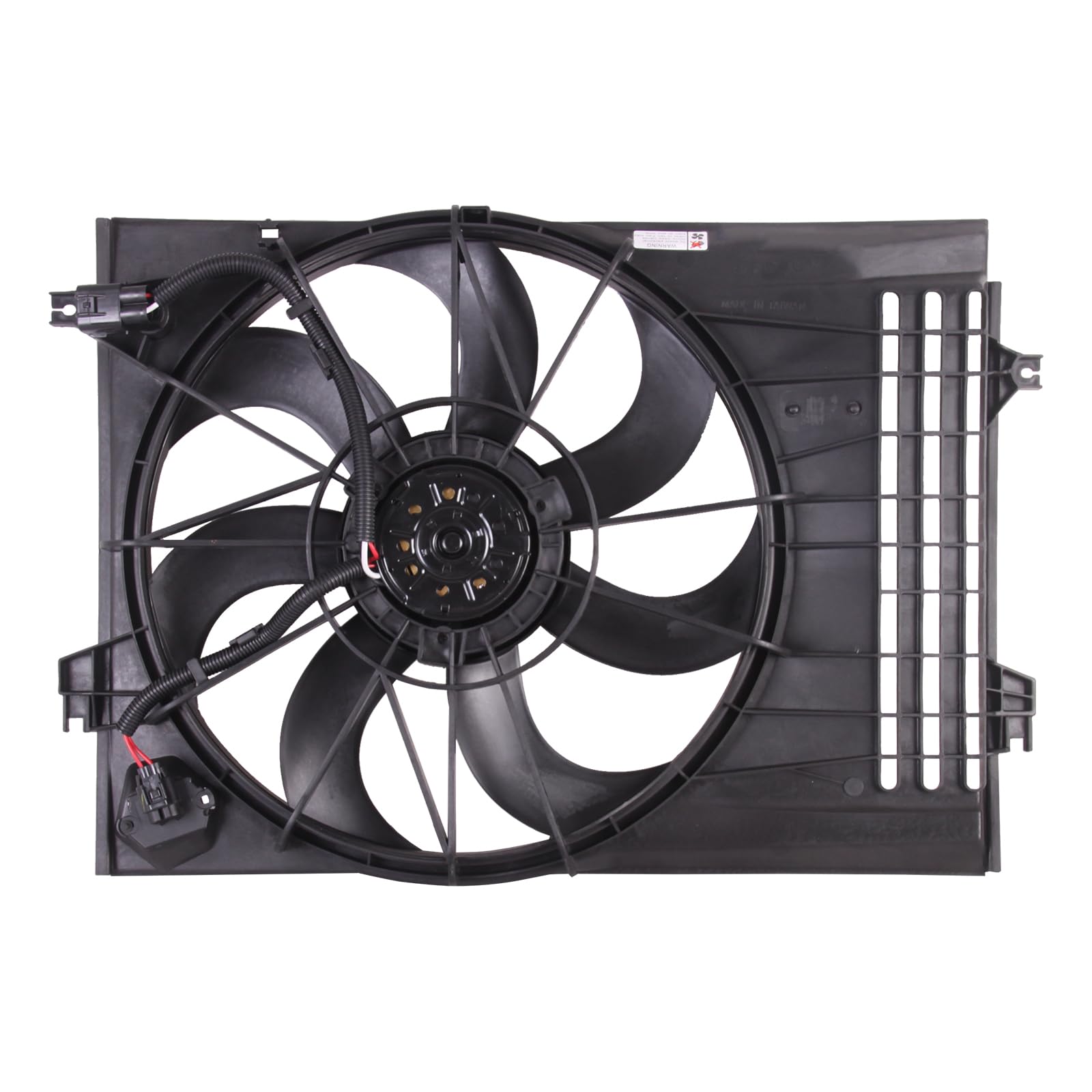 TYG OE Replacement(CAPA Quality) Cooling Fan Extra Silent for 2005-2009 Hyundai Tucson / 2005-2007 Kia Sportage 2.7L | 25350-2E0