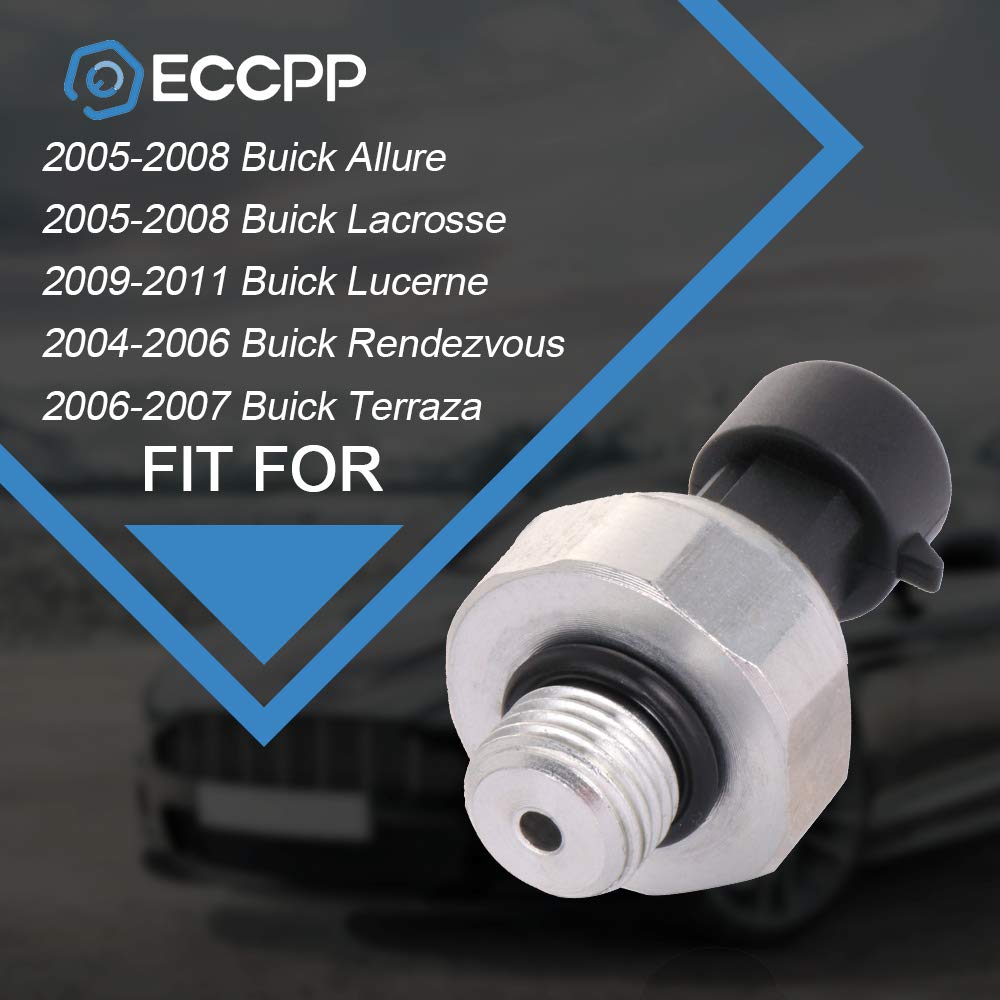 Eccpp Oil Pressure Sensor Switch Connector Sender Fit For Buick Allure Lacrosse Rendezvous/For Cadillac Ats Cts Srx Sts/For Chev