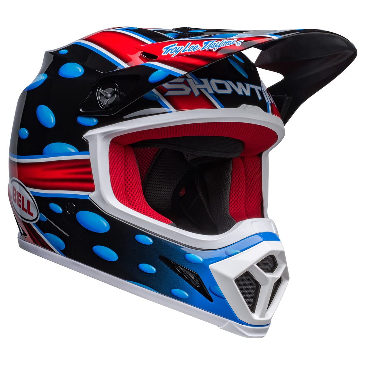 Bell Mx-9 Mips Dirt Helmet (Mcgrath Showtime 23 Gloss Black/Red - 2X-Large)