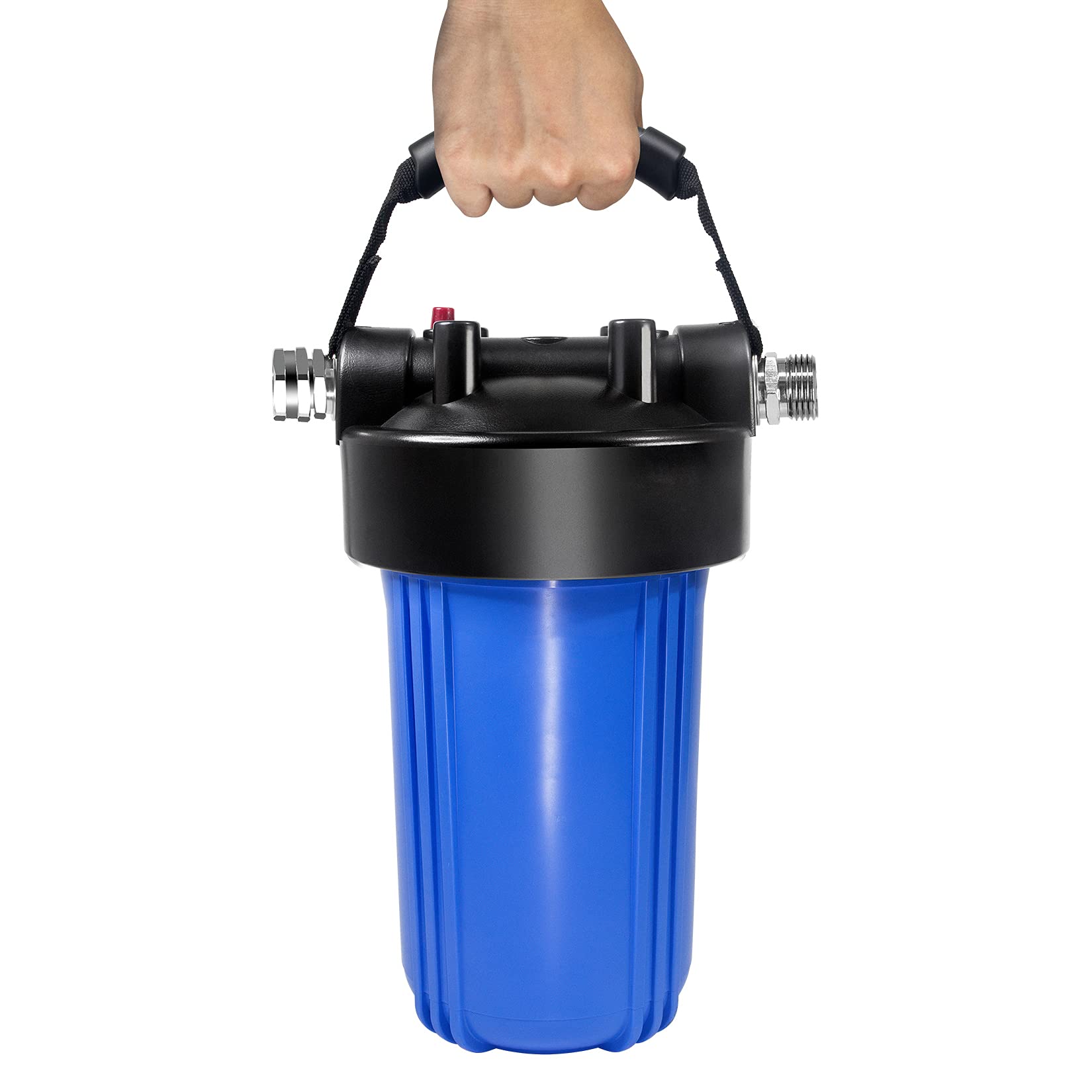 Hansing RV Water Filter System, Anti-Clog Inline Water Filter for 25K Gallons with One-Piece 5-Stage Filtration, Removes Sedimen