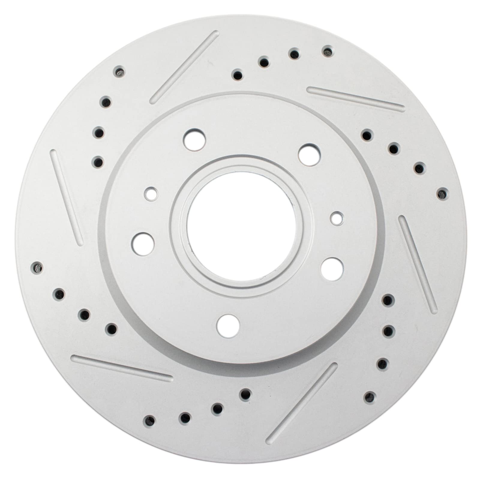 Trq Front Performance Brake Rotors Set Premium G-Coated Compatible With 2007-2013 Suzuki Sx4