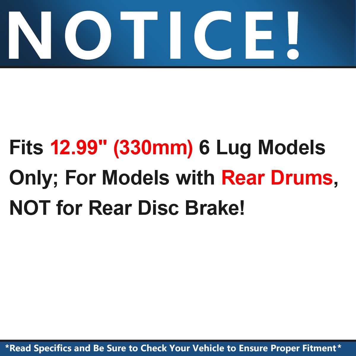 Detroit Axle - Front Brake Kit For Chevy Gmc Silverado Sierra Suburban Express Savana 1500 Tahoe Yukon Xl Escalade Esv Ext Xts D