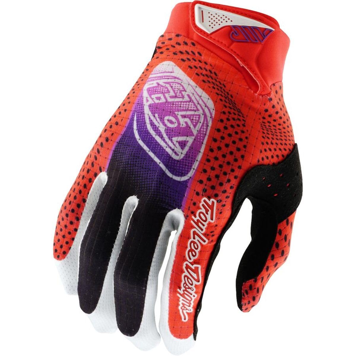 Troy Lee Designs Air Glove for Motocross MX Mountain Biking, Optic Infra Red, Small