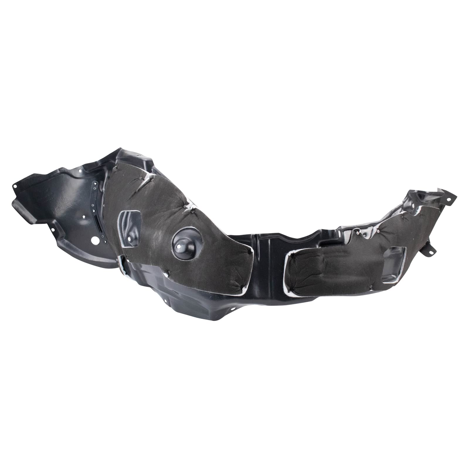 Trq Front Inner Fender Liner Set Compatible With 2009-2010 Lexus Is250 Is350 Lx1248115 Lx1249115