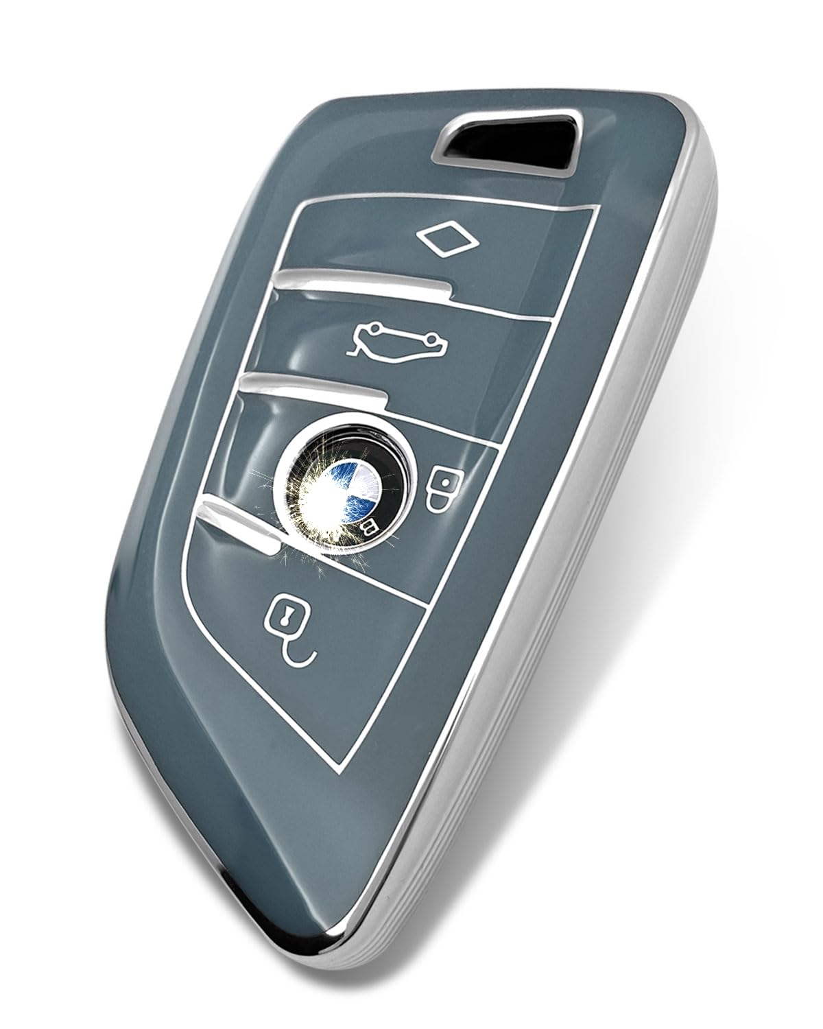 Haoyoumei Suitable For Bmw Key.Advanced Soft Tpu Key Case Is Compatible With X1 X3 X4 X5 X6 X7 M5 M6 1 3 4 5 6 7 Gt5 Gt6 Key 360