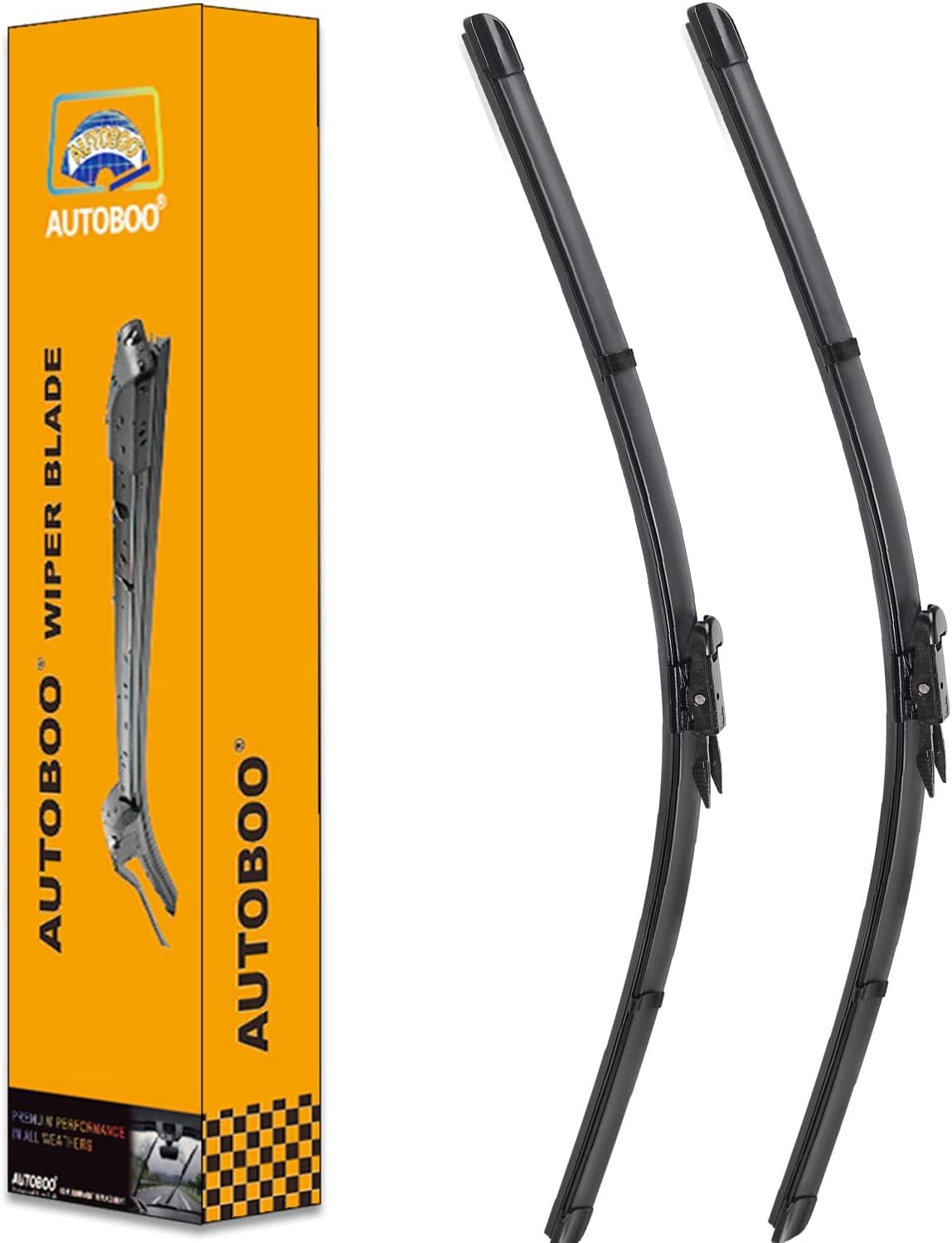 Autoboo 26''+23'' Windshield Wiper Blade For Toyota Tundra 2007-2021 Sequoia 2008-2020 2021 2022-Original Replacement Factory Qu