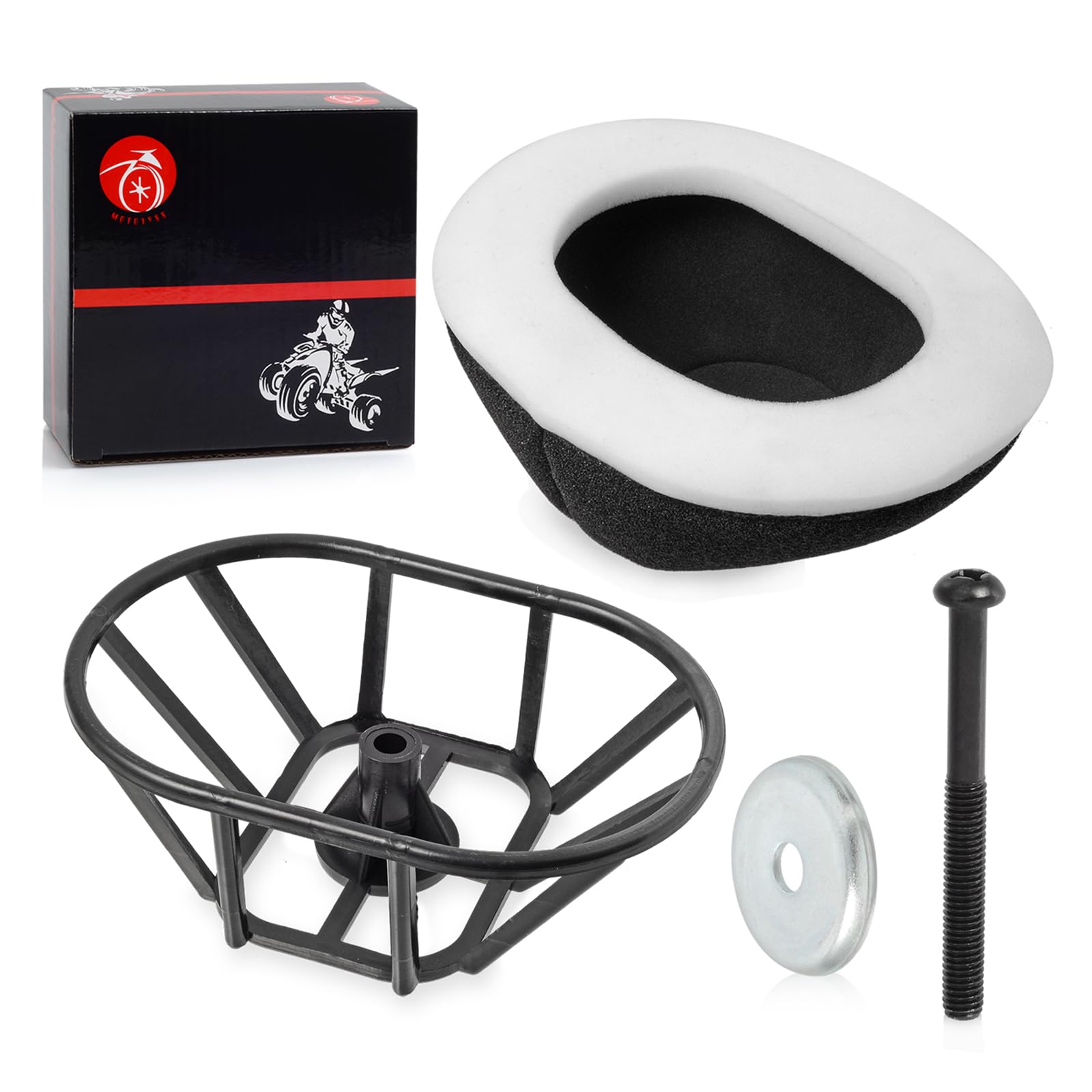 Air Filter Kit Cage Holder Intake Basket For Yamaha Blaster 200 Grizzly 125 Breeze 125 Yfa1 Raptor 125 250 2Xj-14458-00-00