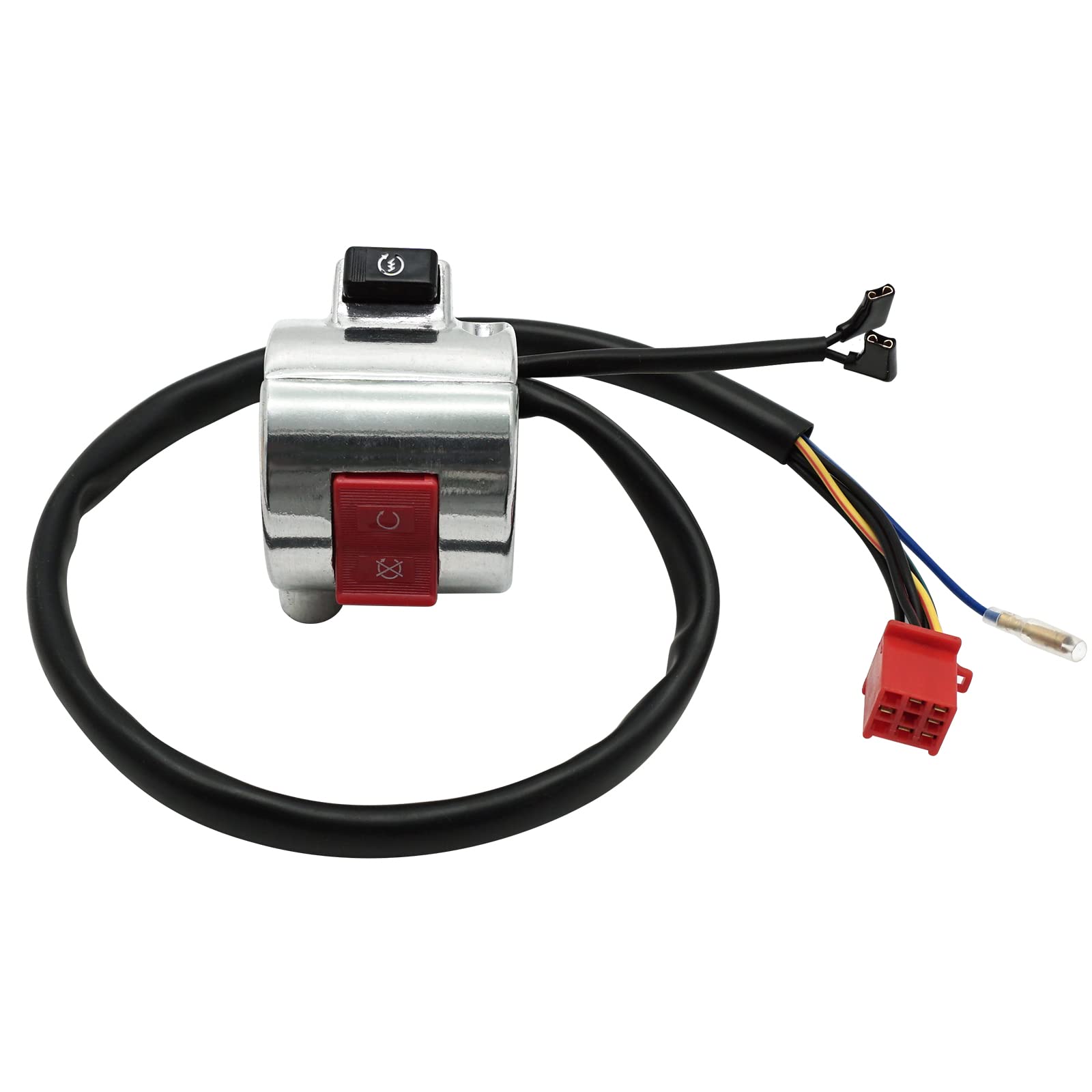 Right Start Stop Kill Control Switch For Honda Shadow Ace 750 Vt750 Vt750C Vt750Cd 1998-2003, Oem# 35130-Mbk-J01 35013-Mba-010