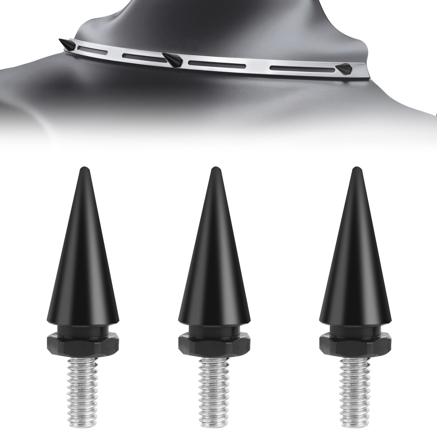 Ailmoto Motorcycle Windshield Bolts, Windscreen Screws, Fairing Bolts Compatible For Harley Davidson Electra Glide, Street Glide
