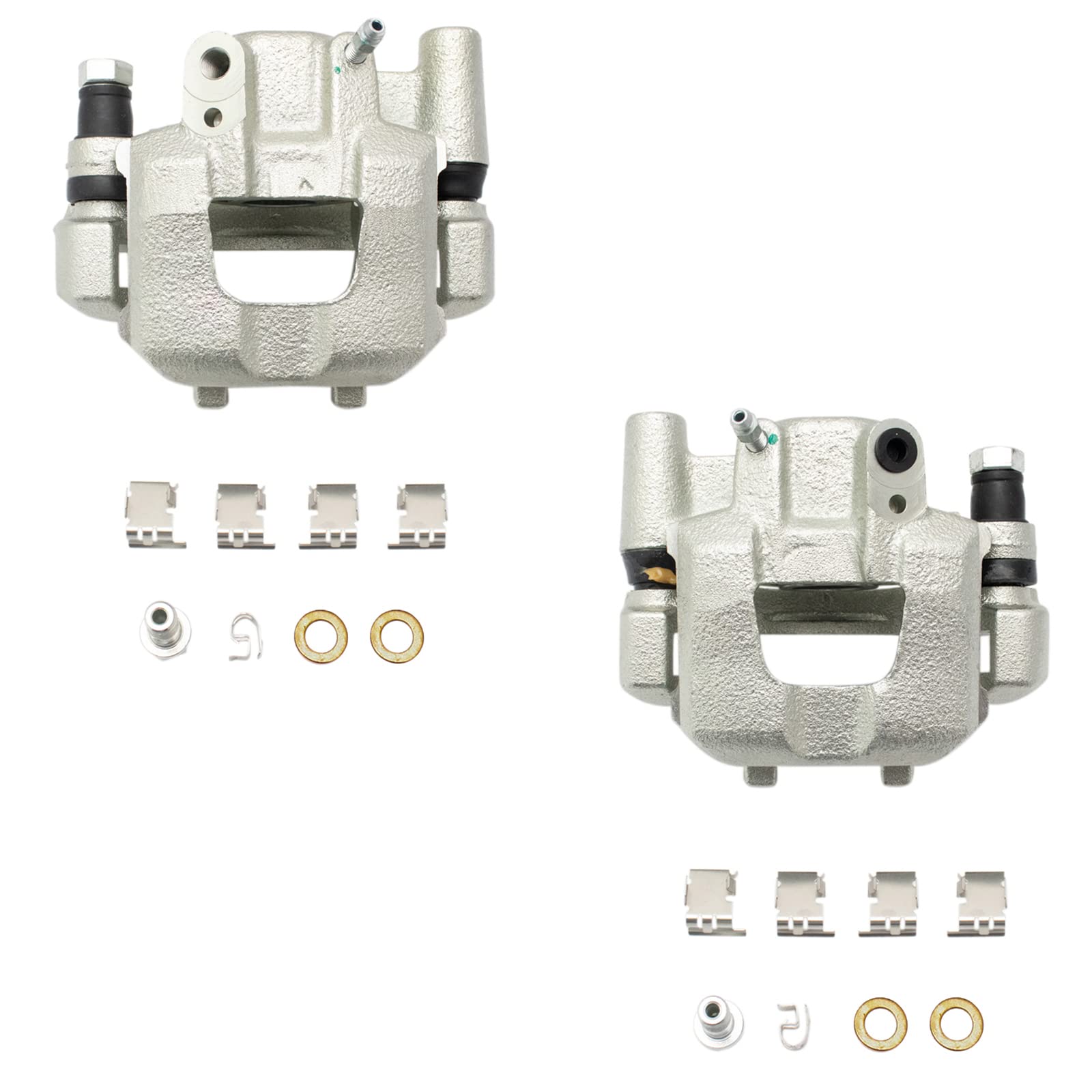 Trq Rear Brake Caliper Set Compatible With 2005-2010 Scion Tc