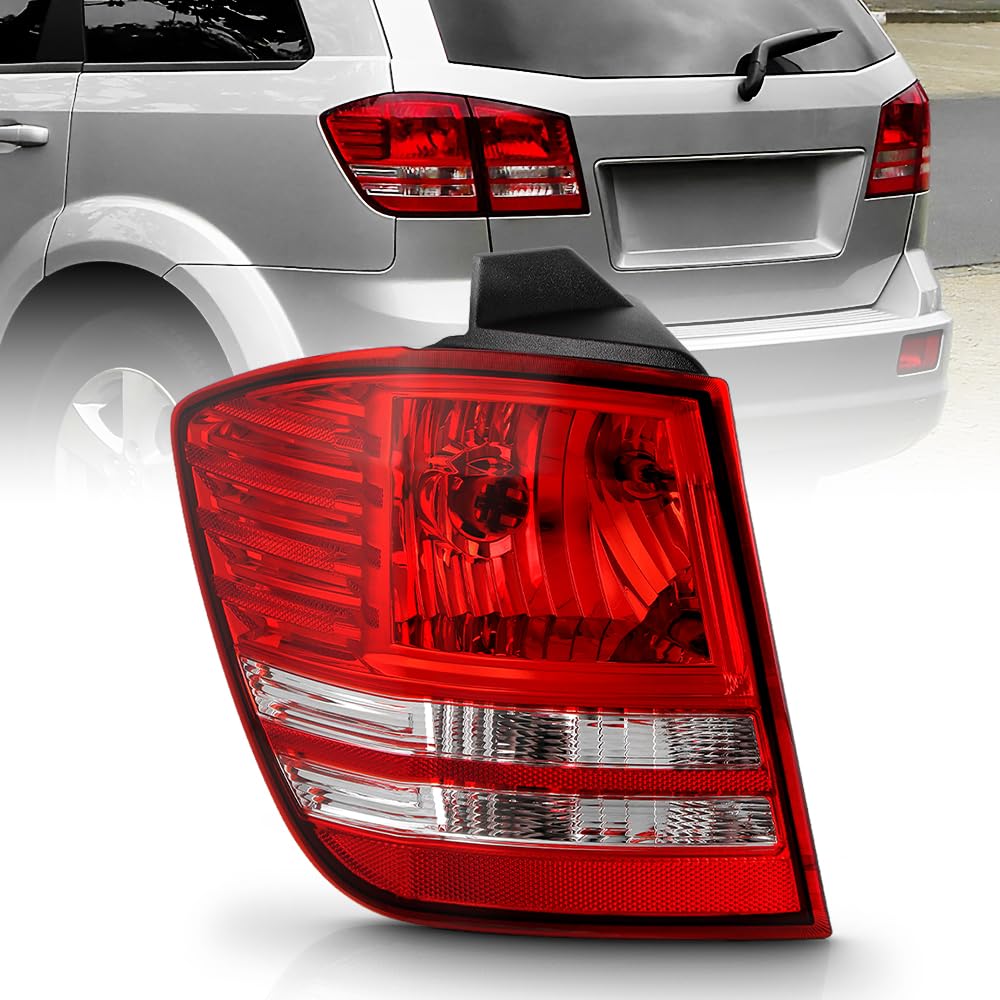 KEEKPO - For 2009-2020 Dodge Journey Incandescent Type Tail Light Brake Lamp Assembly Replacement Left Driver Side