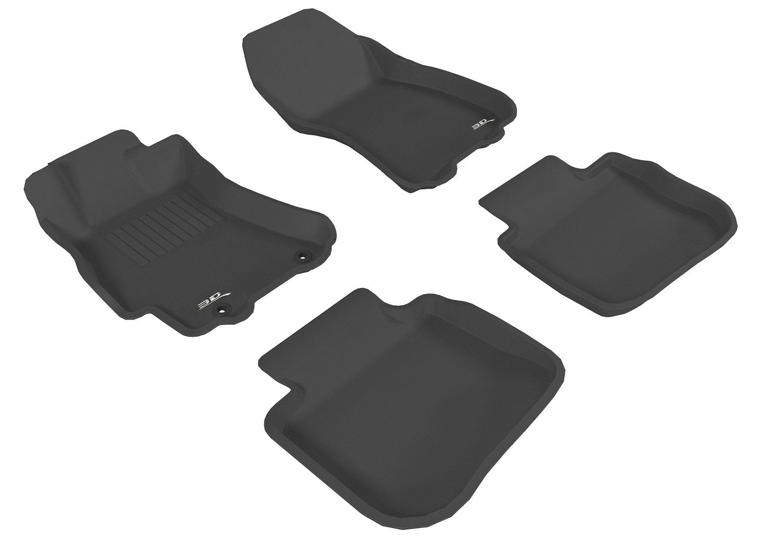 3D Maxpider Subaru Legacy 2010-2014 Kagu Black R1 R2