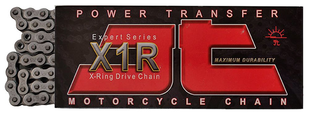 JT Chain JTC530X1R116RL (530 Series) Black Steel 116 Link Heavy Duty X-Ring Chain with Connecting Link