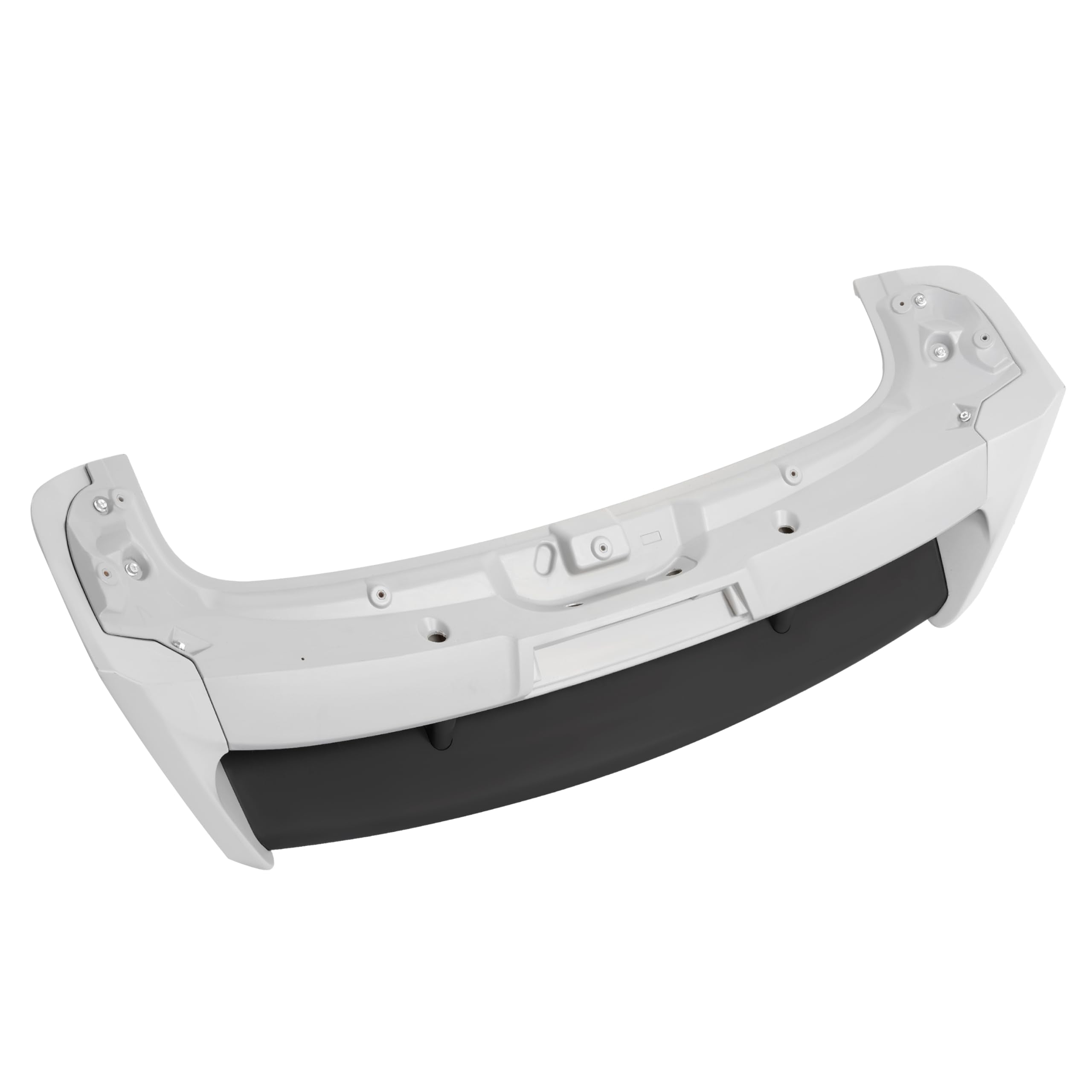 KUAFU Roof Spoiler for 2012-2018 Ford Focus Hatchback, ABS Plastic, Gray & Black, Model GO-1603