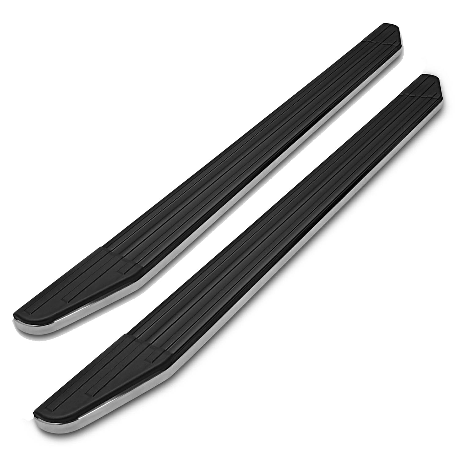 Black Horse Premium Running Boards Black Compatible With 2014-2019 Toyota Highlander-Pr-Tyhg-Bc-14