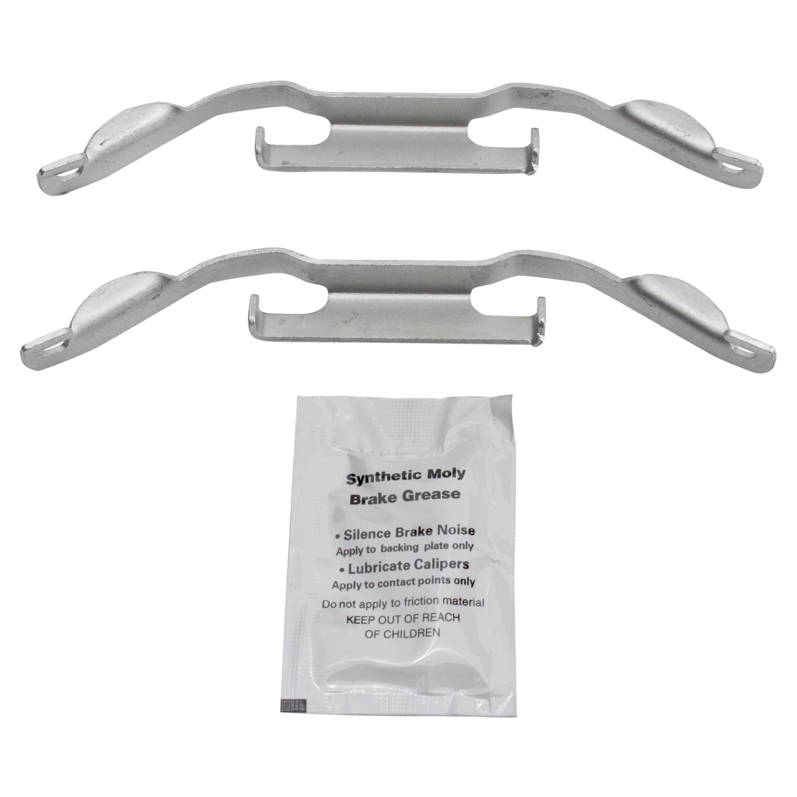 TRQ Front Brake Pads Ceramic Compatible with 2006-2008 Jaguar S-Type 2005-2009 Super V8 2009-2015 XF 2010-2019 XJ XJR 2010-2015