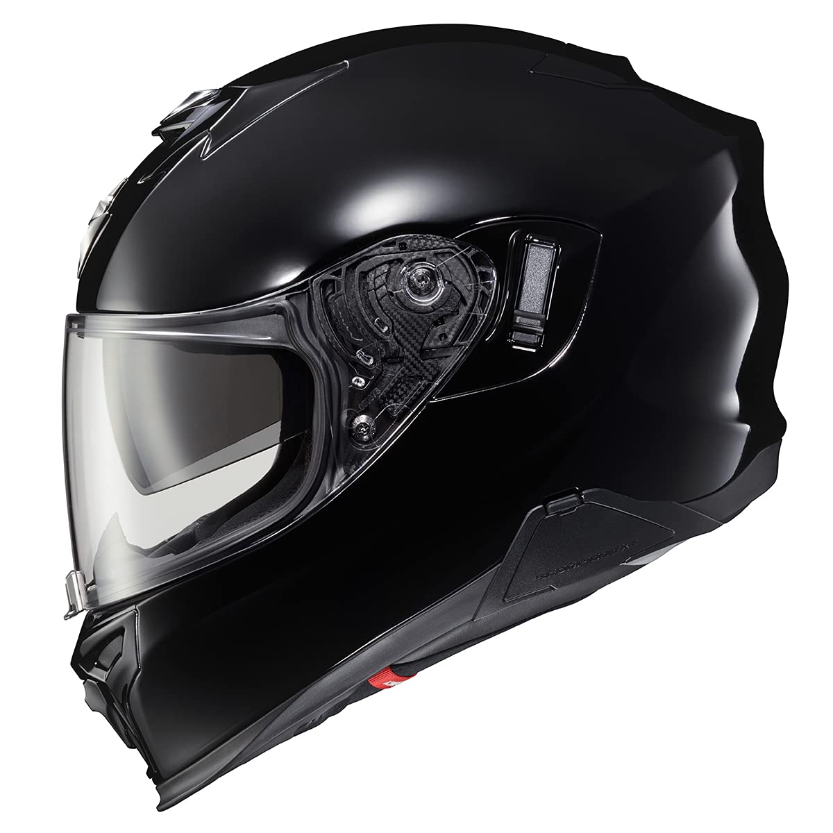 Scorpionexo T520 Full Face Dual Sport Motorcycle Helmet With Bluetooth Ready Speaker Pockets Dot Ece Solid (Gloss Black - 3X-Lar