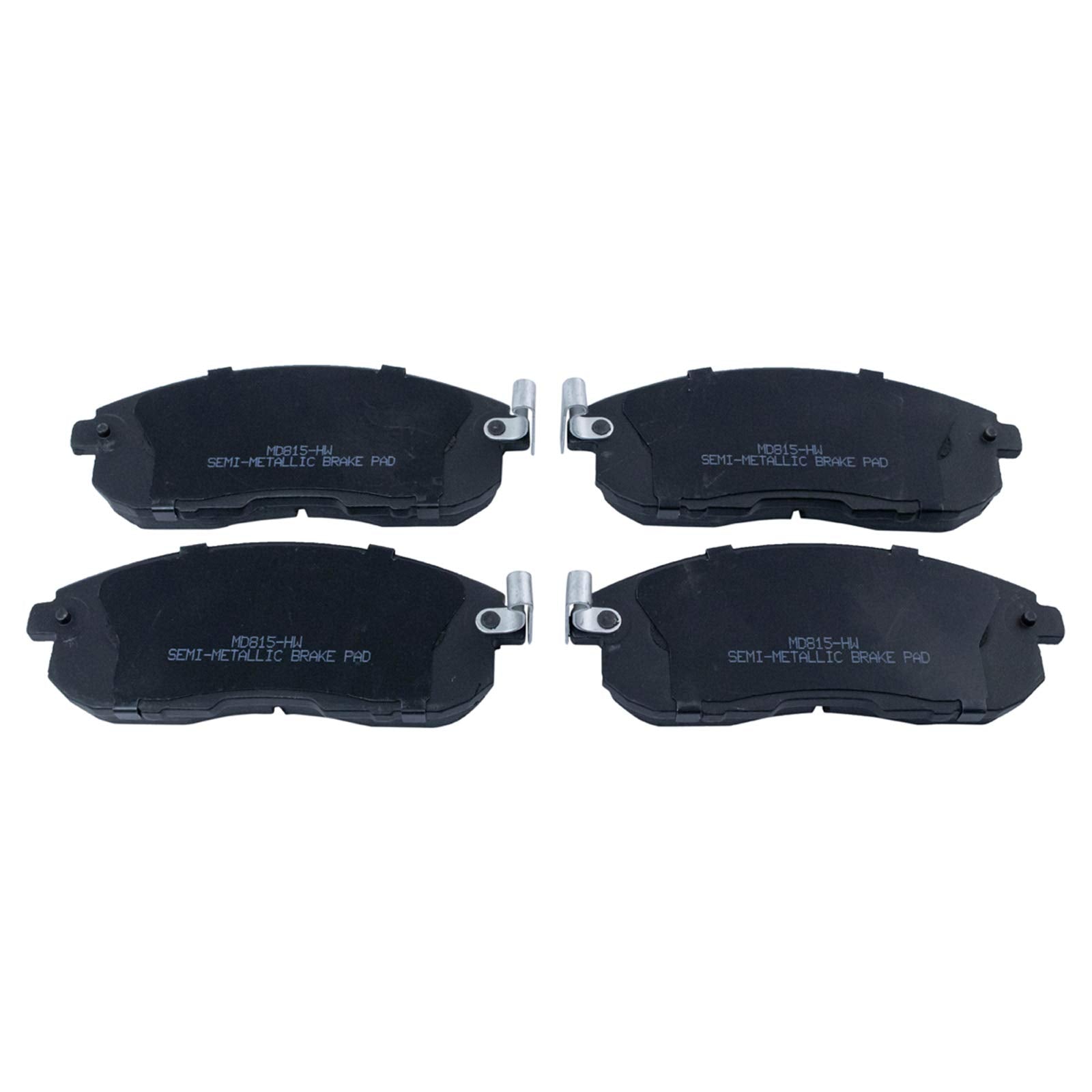 Trq Brake Pad & Rotor Kit Semi-Metallic Front Compatible With 2003-2004 Infiniti G35 2003-2005 Nissan 350Z