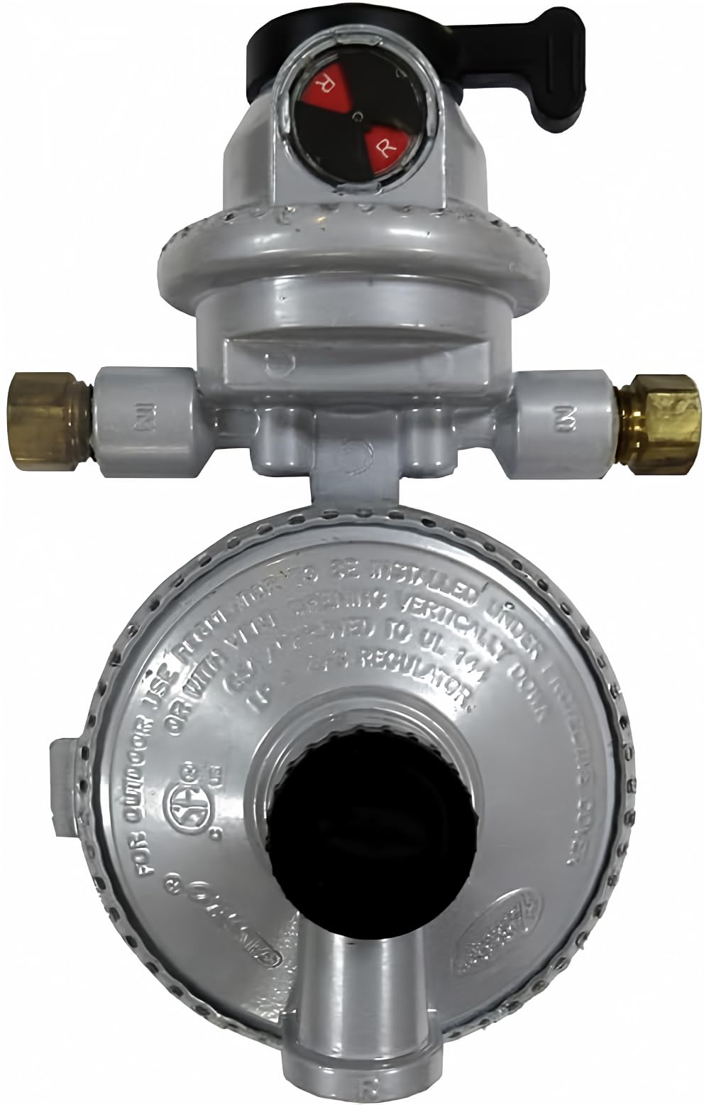 Fairview Gr-9984 High Capacity Rv Camper Lp Propane Automatic Changeover Regulator