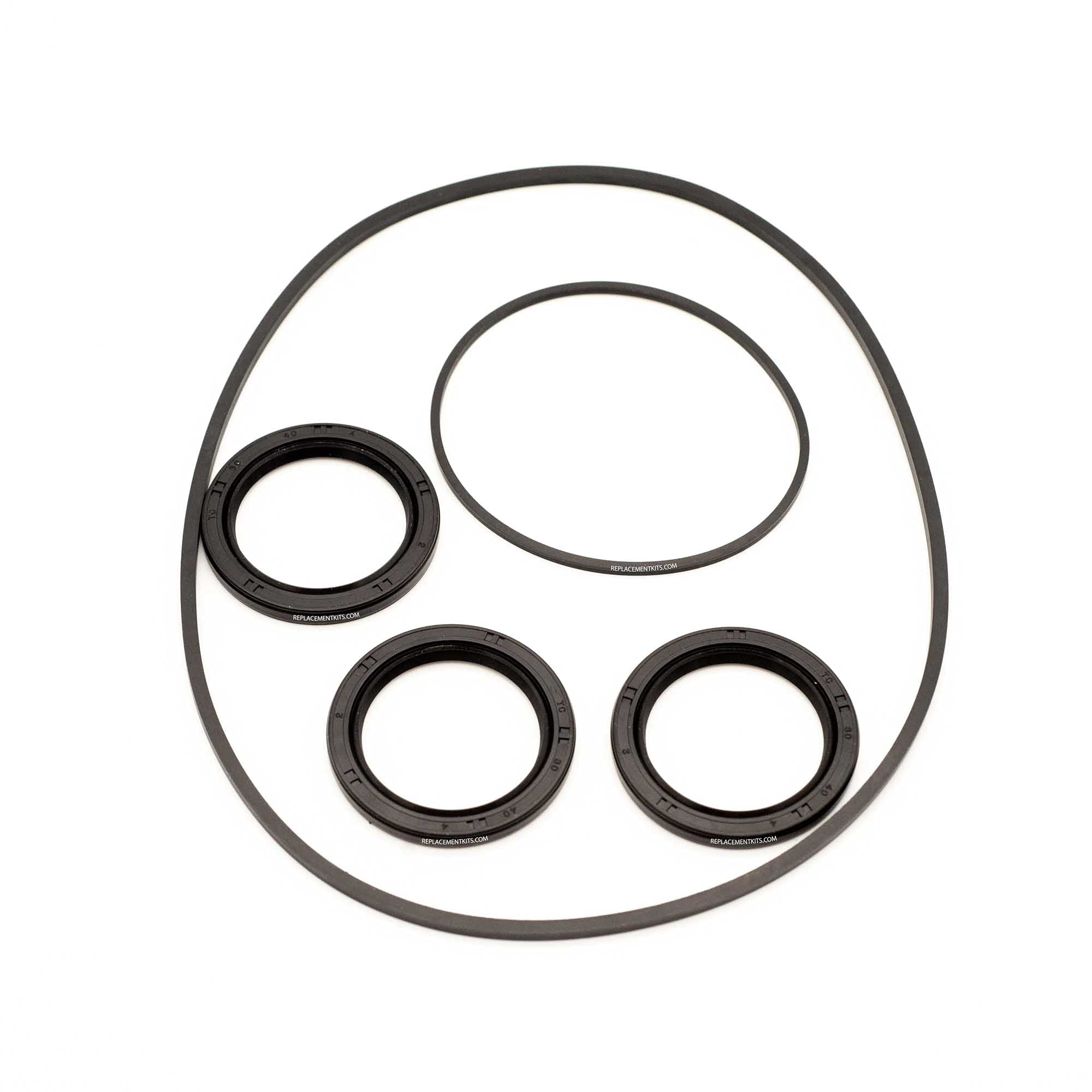 Replacementkits.Com - Brand Fits Polaris Rzr 800 Front Gearcase Differential Seal Kit 2008-10 Replaces 2203729 -
