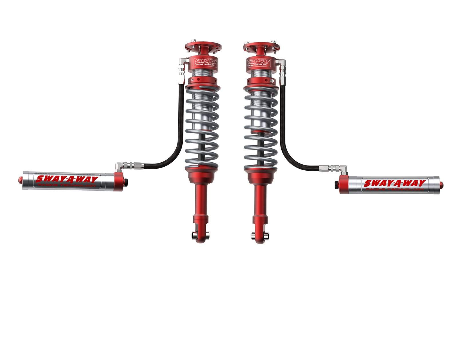 Afe Power 301-5000-01-Ca Sway-A-Way 3.0 Front Coilover Kit W/Remote Reservoirs And Compression Adjuster