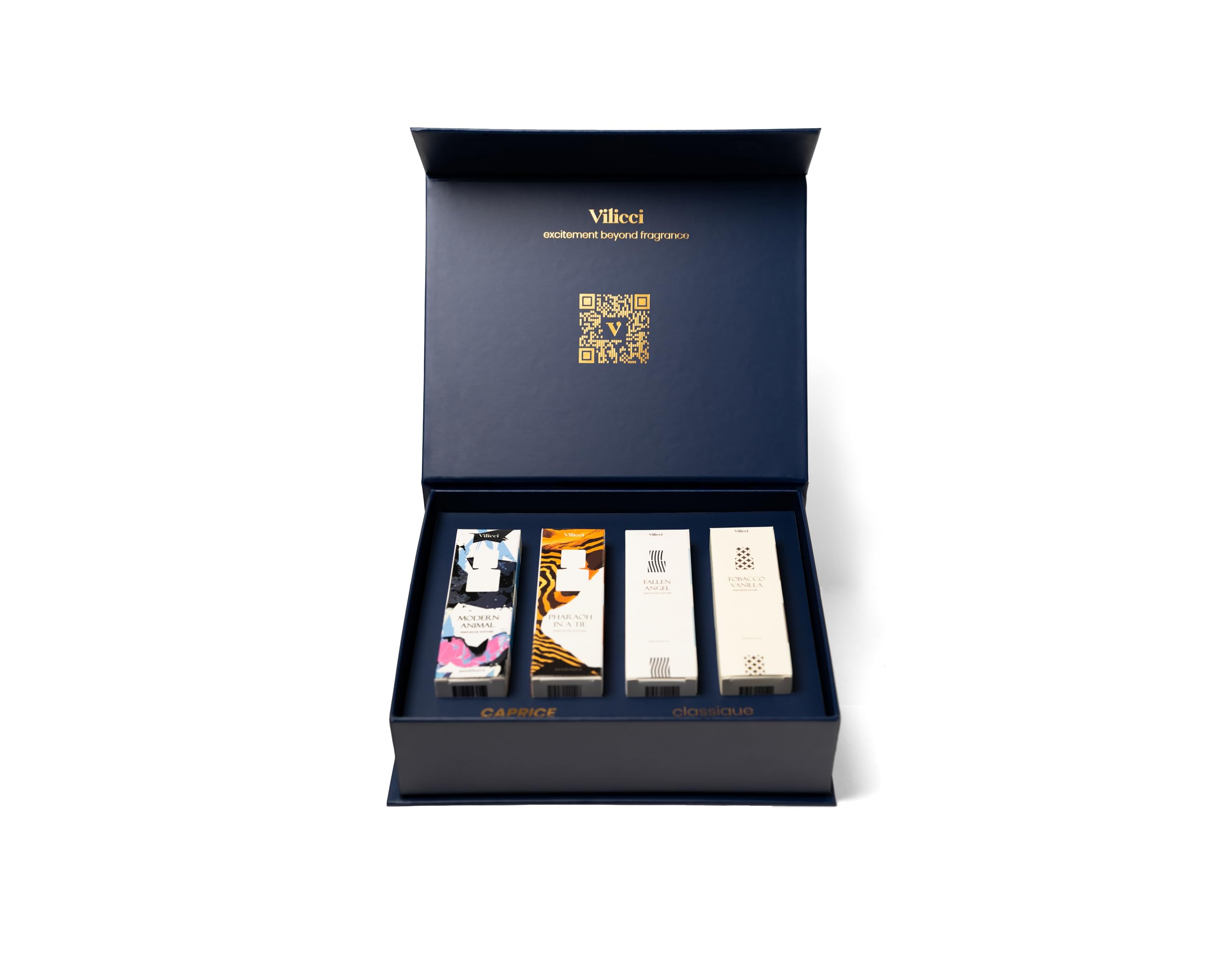 Vilicci Car Air Freshener Gift Set - Long Lasting Fragrance For Auto And Home | 4 Bottles Of Car Perfume - Auto Air Freshener, Perfect For Car Hanging - Cool Car Air Freshener Collection