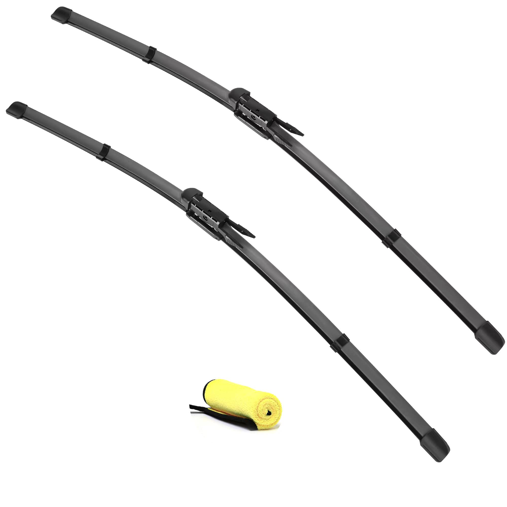 Windshield Wipers 24+19(Pinch Tab,Set Of 2) Replacement For Audi A3 2005-2013,Bmw 3-Series F80 F34 F31 F30 E90 E91 M3 4-Door 2009-2018