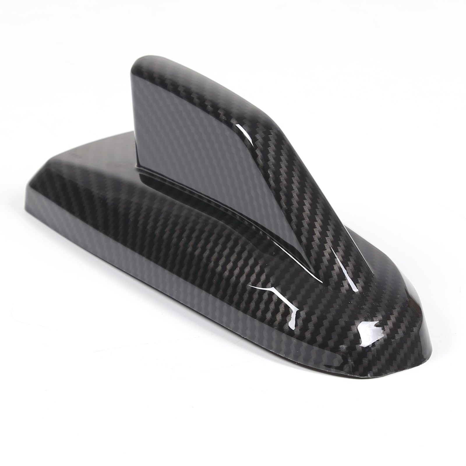 Compatible With Cadillac Escalade 2021 2022 2023 Car Shark Fin Antenna Cover Radio Signal Base Sticker Interior Trim, Accessories (Carbon Fiber Pattern)