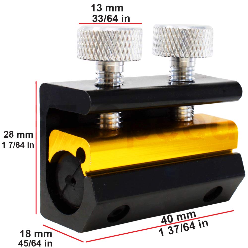 [Gt-Speed] Dual Cable Oil Lubricator Luber Tool Twin Clamp For Motorcycle Scooter Bike Atv Dirtbike