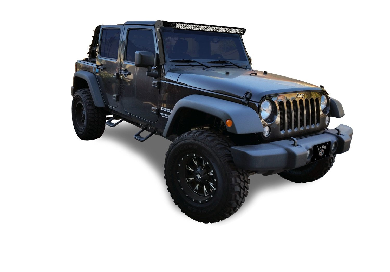 Carr'S 104811 Hoop Ii Xp3 Black Powder Coat Pair