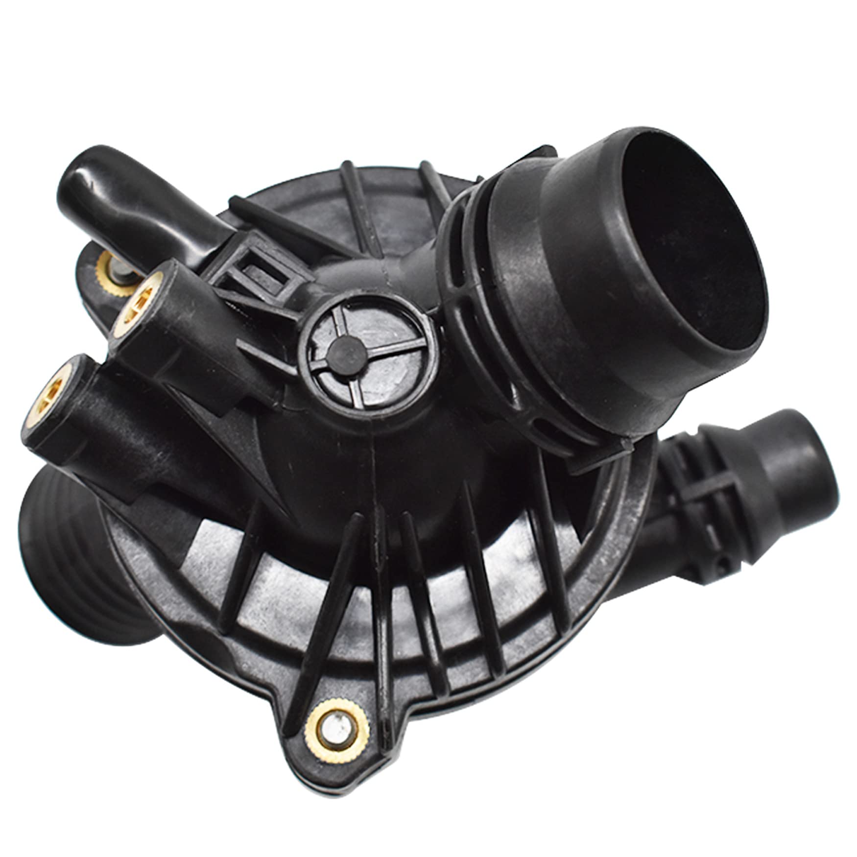 WFLNHB Electric Engine Water Pump Bolts and Thermostat 11537549476 Replacement for BMW 640i 535i 740i 740Li 535xi X1 X3 X4 X5 X6