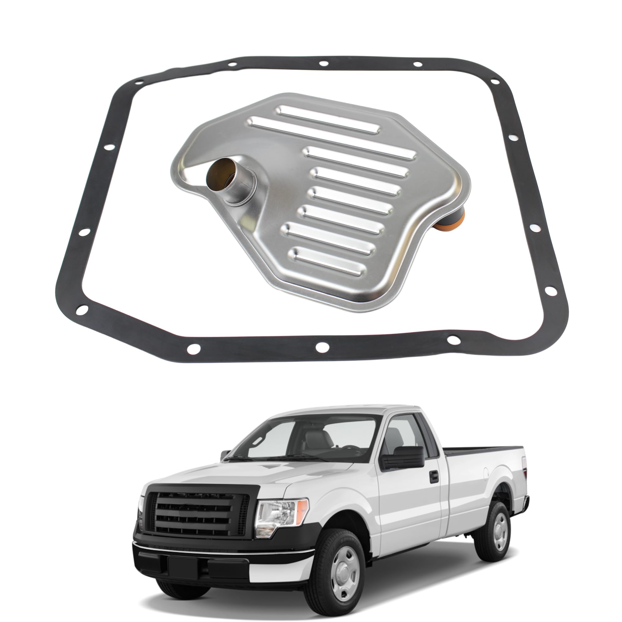 YzusGomumu 4R70W 4R75W 4R75E Automatic Transmission Filter Kit Compatible with 1994-2010 Ford F150 Expedition Mus-tang Crown Vic