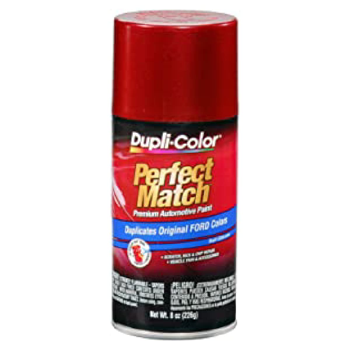 Dupli-Color Ebfm03177 Perfect Match Automotive Spray, Ford Electric Currant Red Metallic, Eg - 8 Oz. Aerosol Can