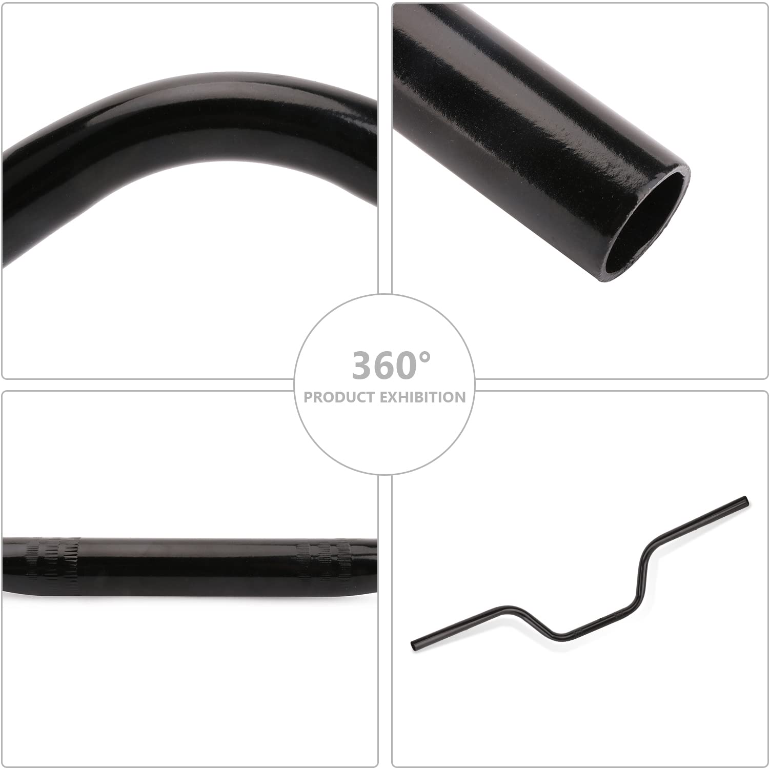 AnXin Motorcycle 7/8'' Drag Handlebars High-Rise Tracker Handle Bars Universal For Sportster XL 883 1200 Cruiser Bobber Custom C