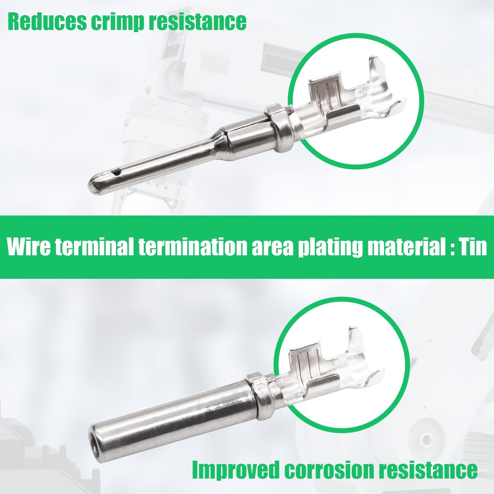 198 Pcs Deutsch Dt Grey 4 Pin Connectors 16 Set, Waterproof Electrical Wire Connector With Stamped Contacts And Seal Plug For Tr