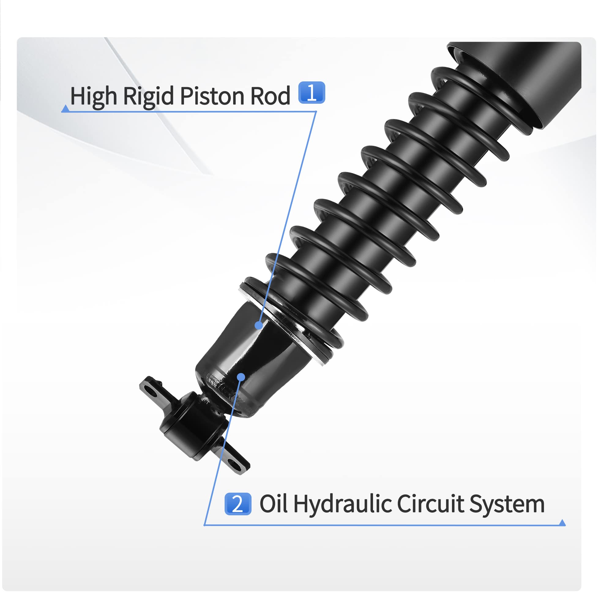 Yitamotor Rear Complete Strut Quick Struts Compatible With Buick Lesabre Lucerne Park Avenue Riviera Cadillac Dts Deville Sevill