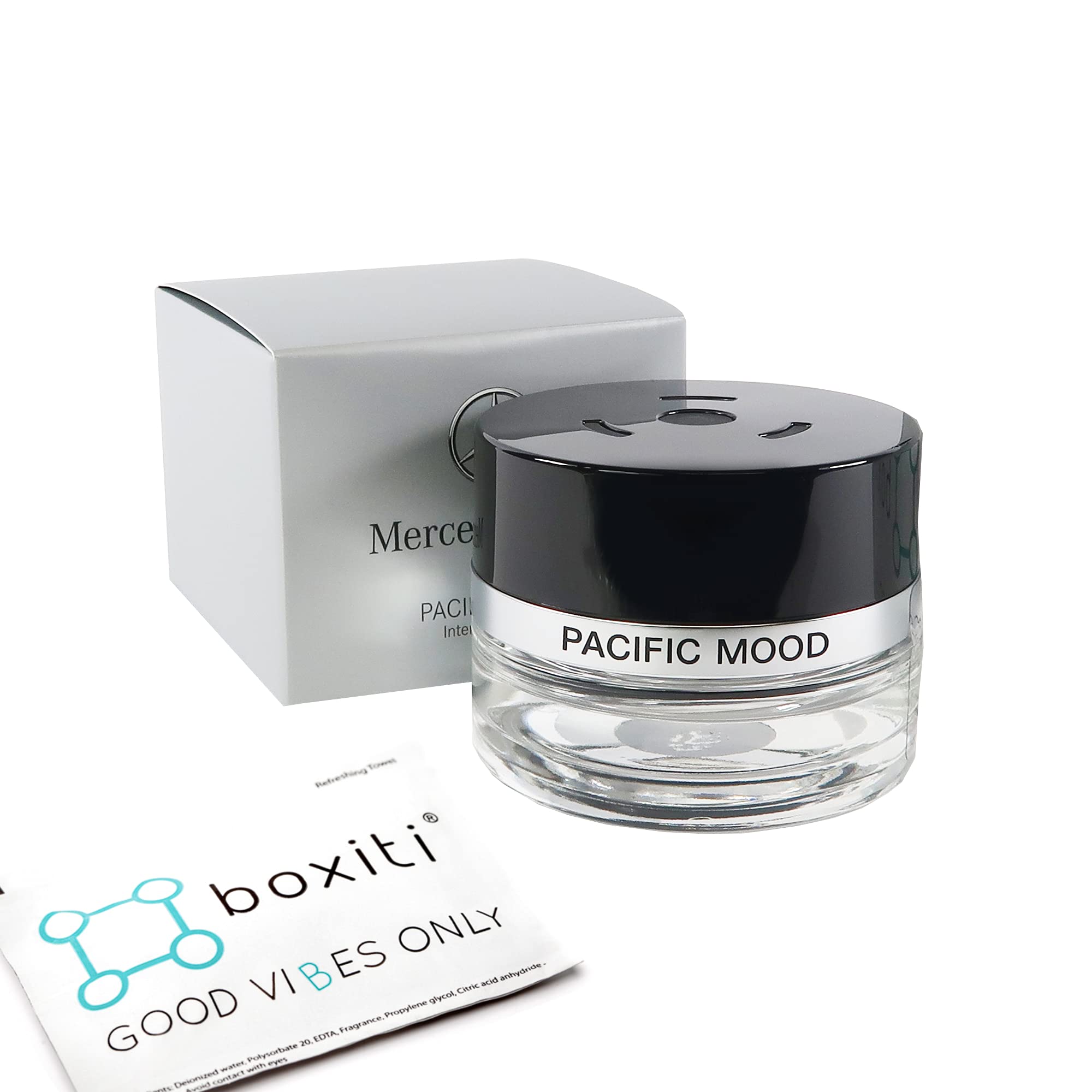 Boxiti Set - Pacific Mood For Mercedes Benz Air Freshener System, Genuine Perfume For Mercedes, Interior Cabin Fragrance For Mer